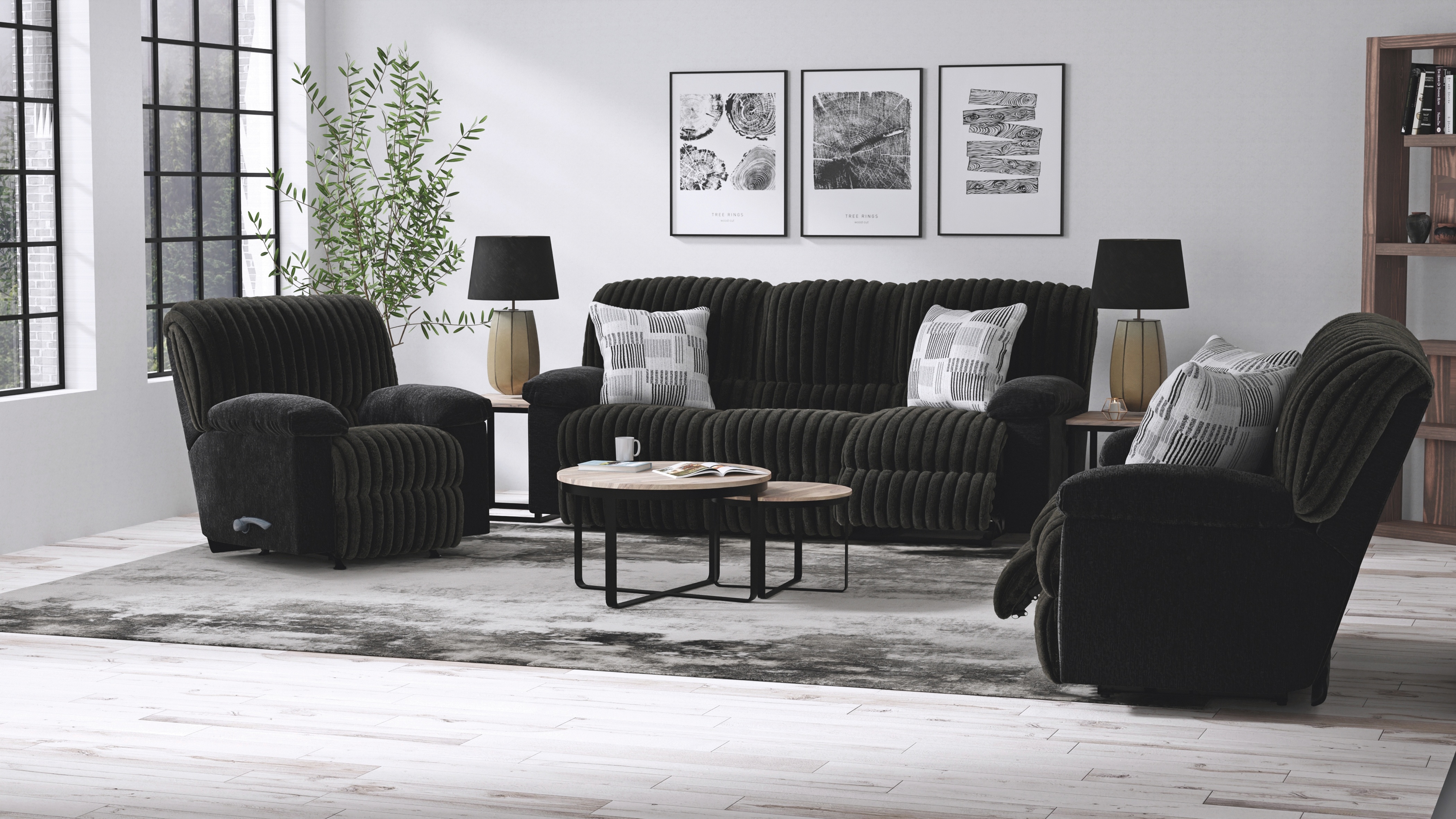 Catnapper Comet Lay Flat Reclining Loveseat