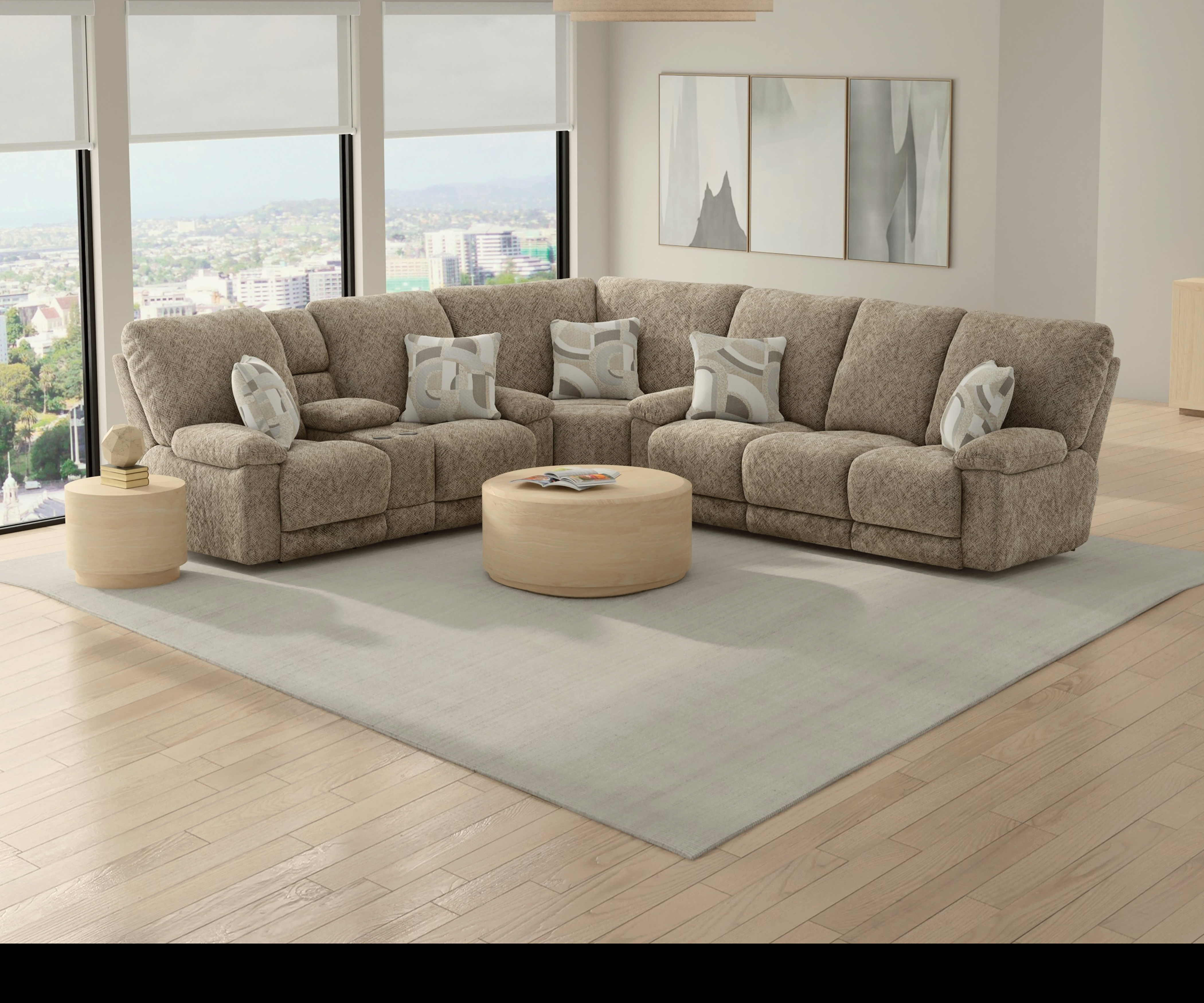 Catnapper Beacon Rocker Recliner W/Extended Ottoman