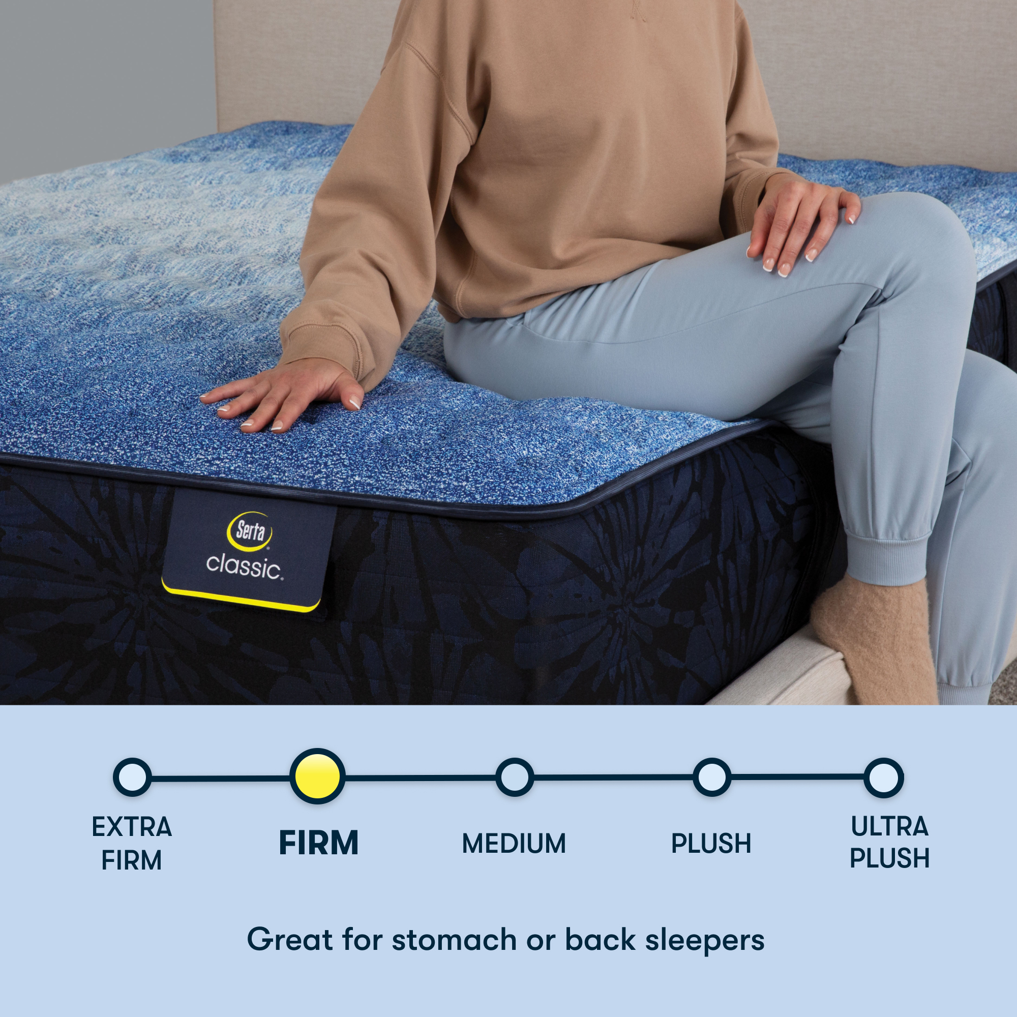 Classic Brecon 13 Firm Mattress Low Profile Set -Twin