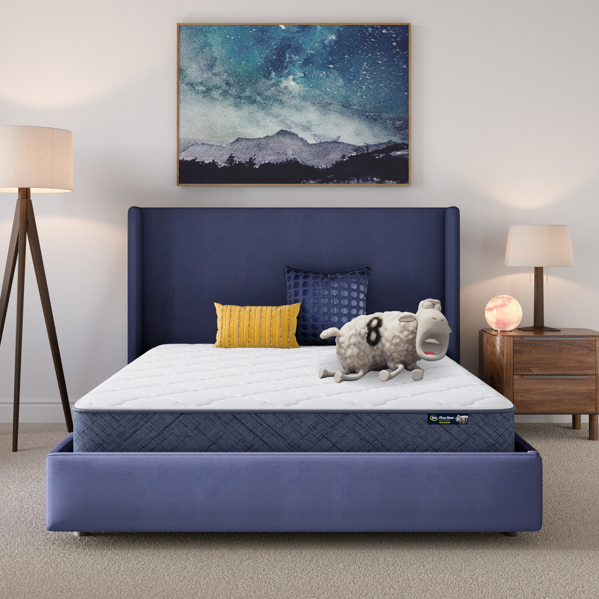 Serta Perfect Day 8 Medium Mattress in a Box -Twin