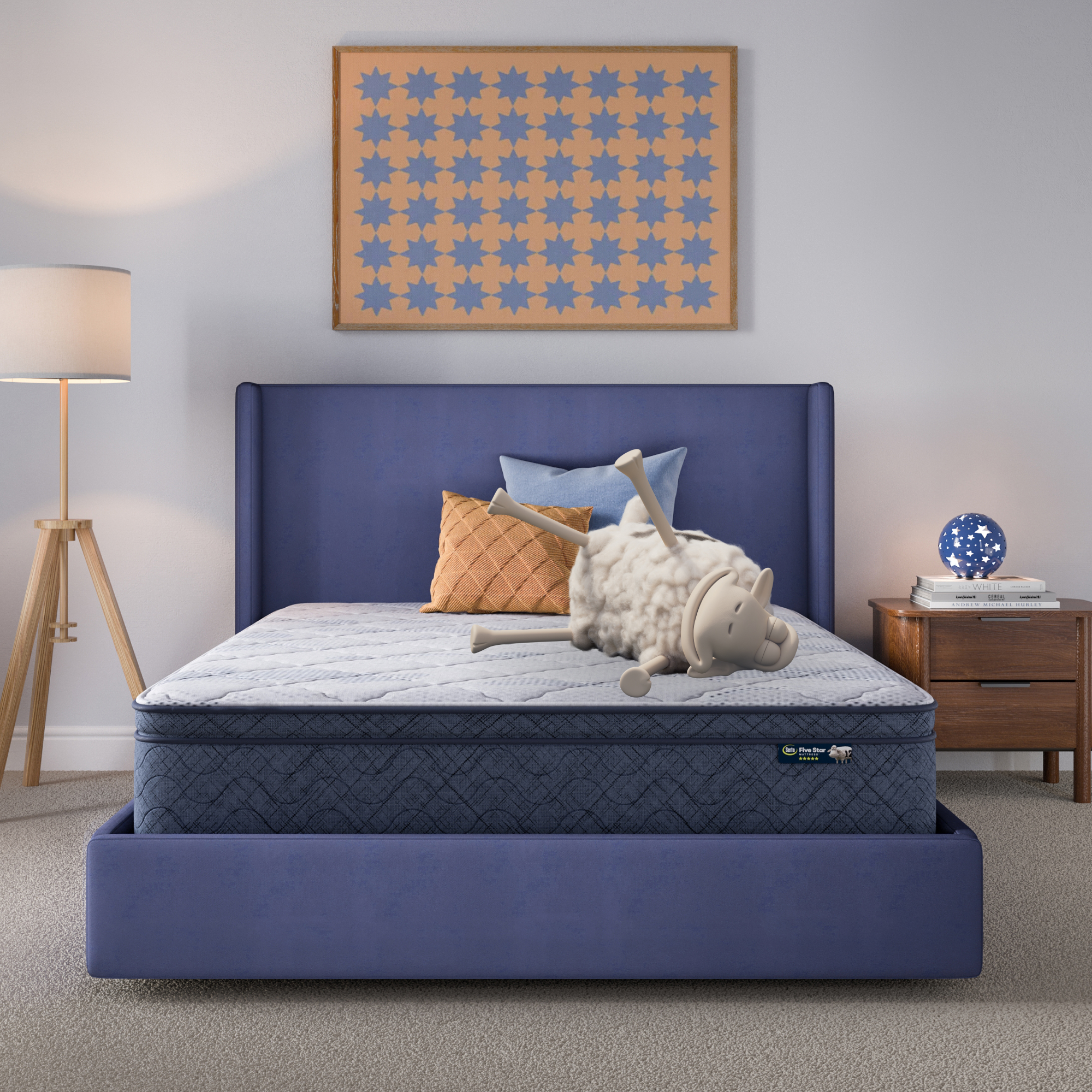 Serta Perfect Day 12 Plush Pillow Top Mattress in a Box -Full