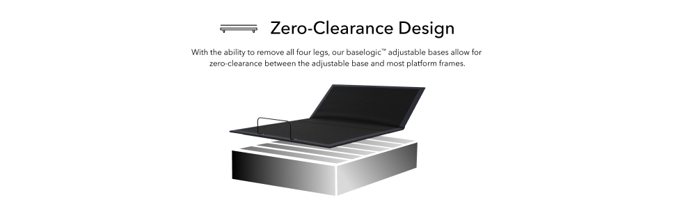 Island baselogic Bronze Adjustable Base -King