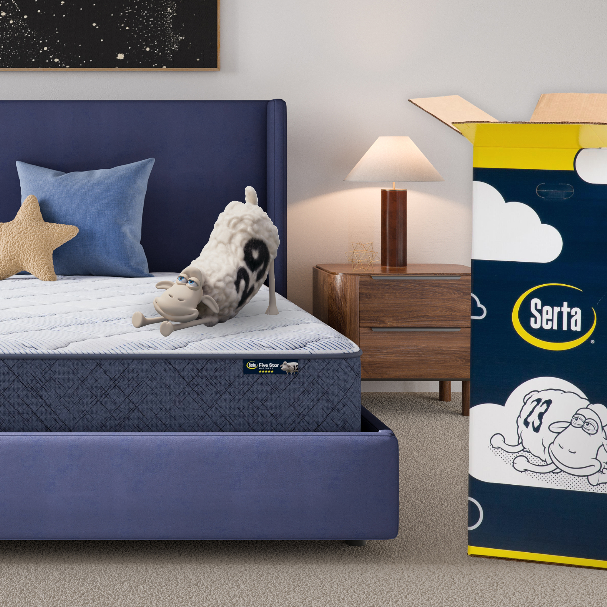 Five Star Mattress Sleep to Go 10 Medium Mattress in a Box -Twin XL