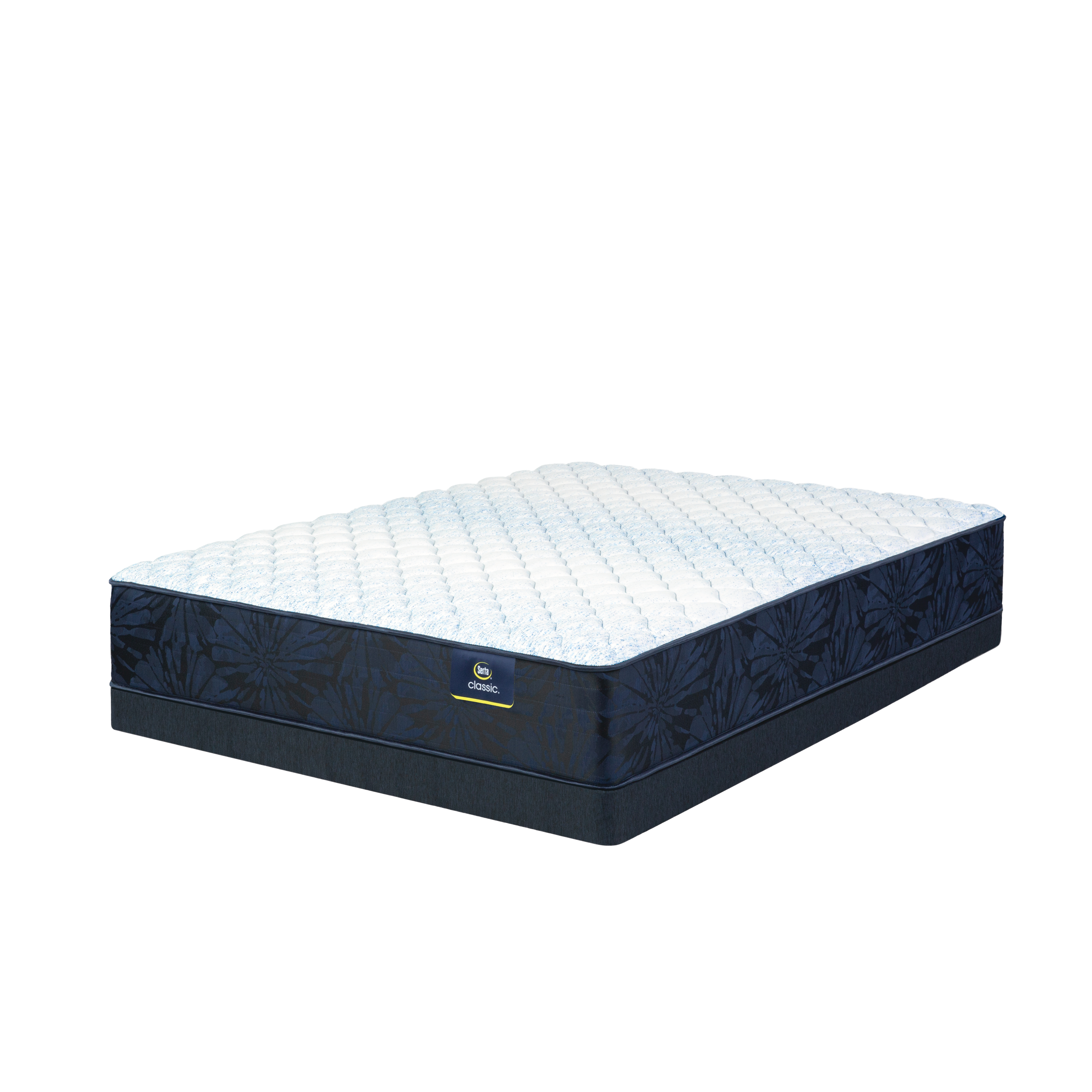 Classic Dorian 12.5 Firm Mattress Low Profile Set -California King