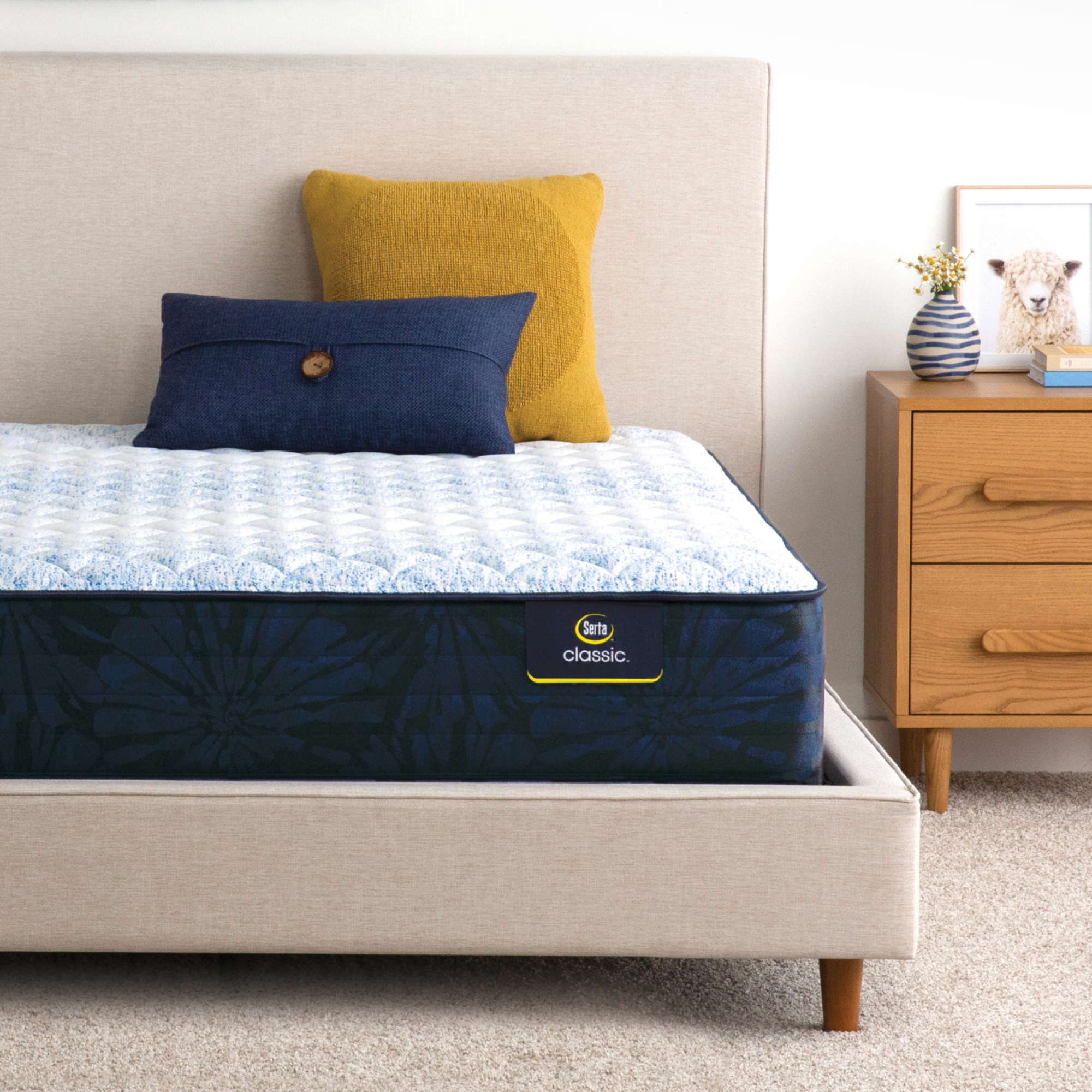 Classic Alden 11.5 Medium Mattress Set -California King