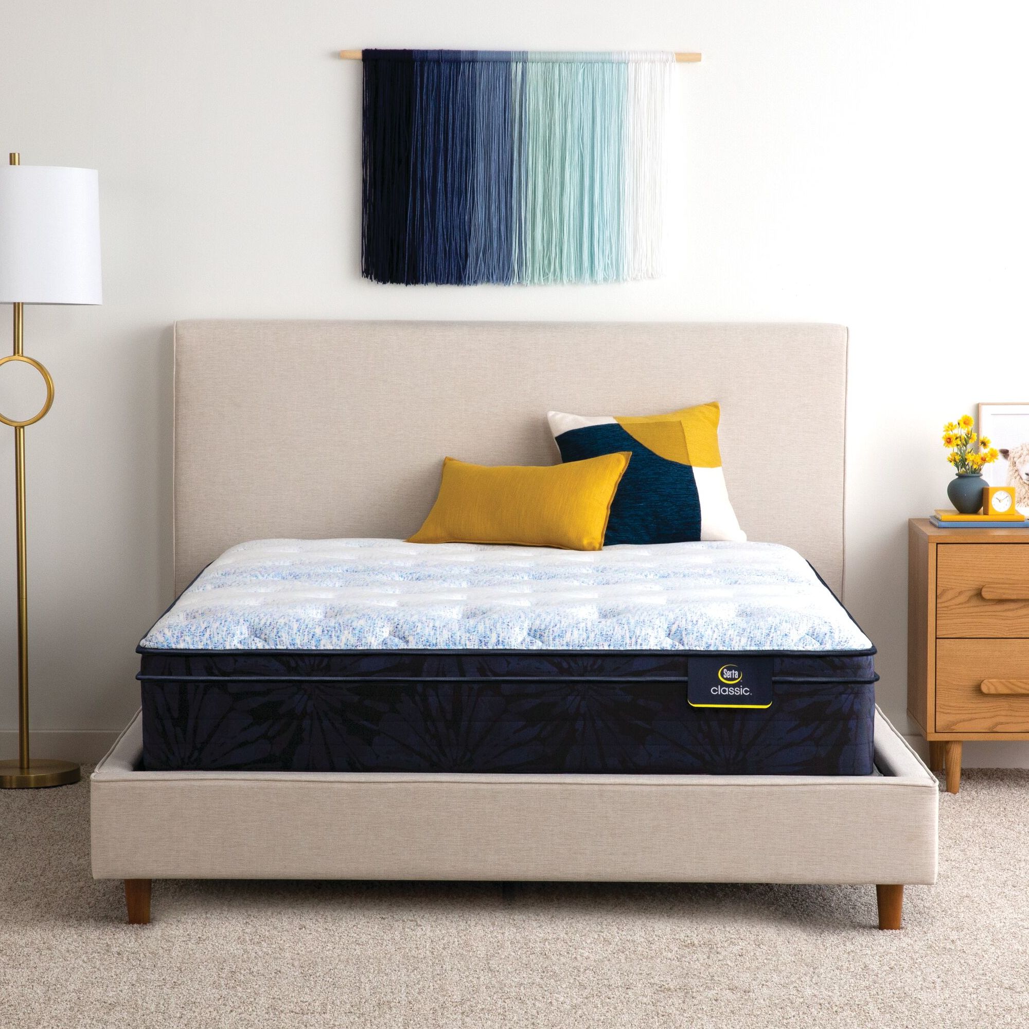Classic Dorian 12.5 Plush Euro Top Mattress Set -King