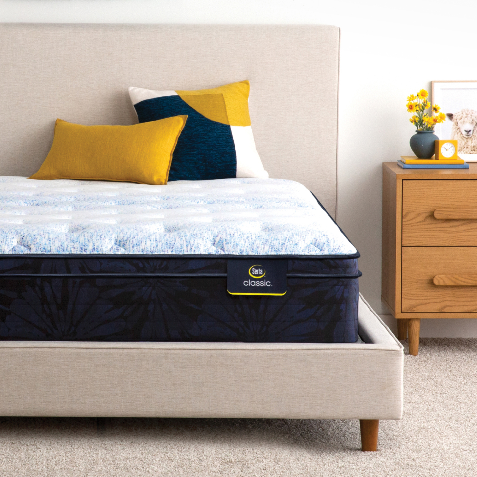 Classic Dorian 12.5 Plush Euro Top Mattress Set -King