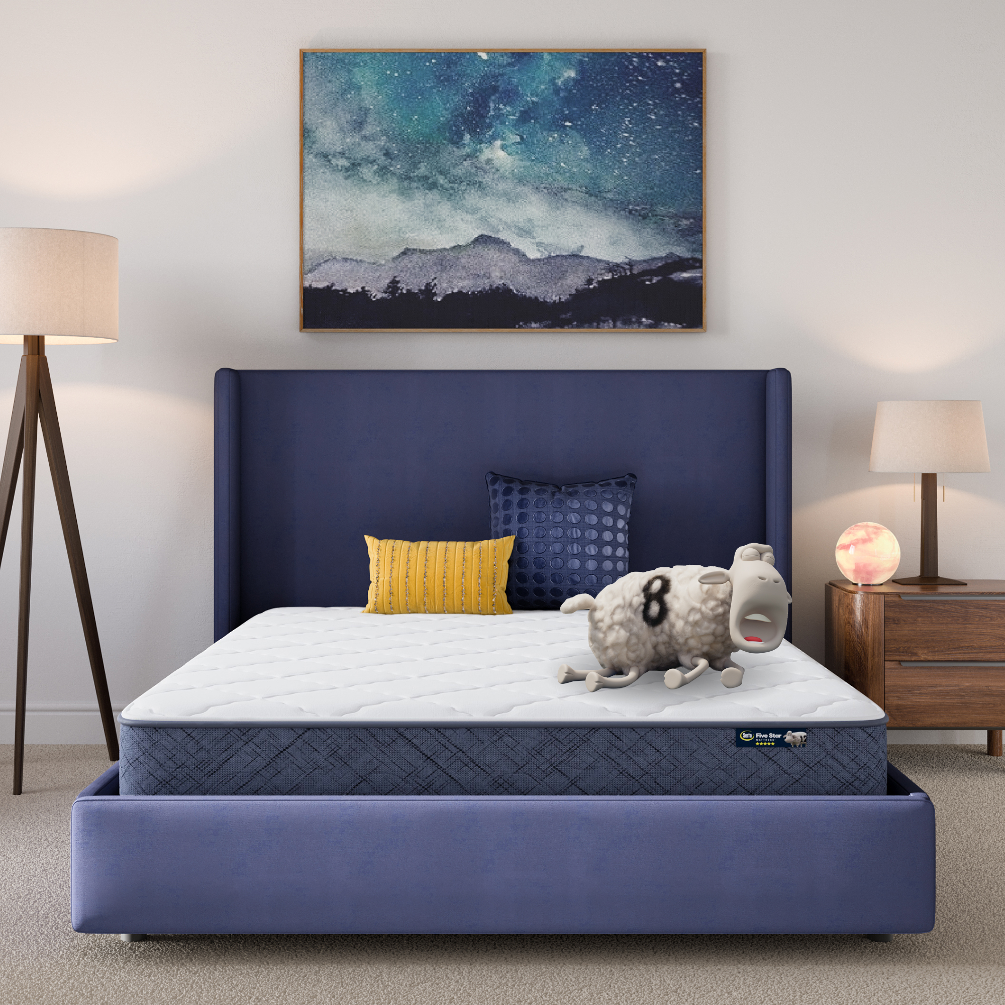 Five Star Mattress Sleep to Go 8 Medium Mattress in a Box -Queen
