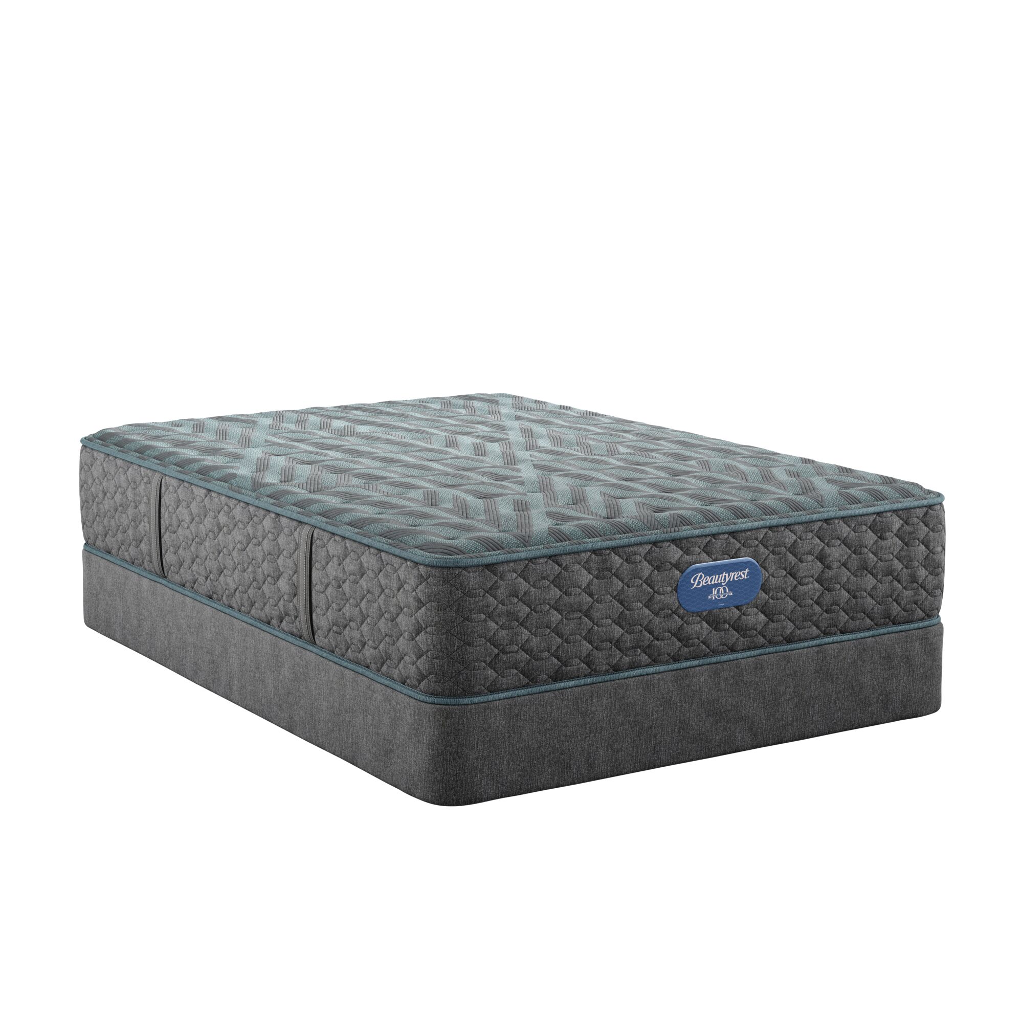Beautyrest Beautyrest Level One Medium Mattress Set -Queen