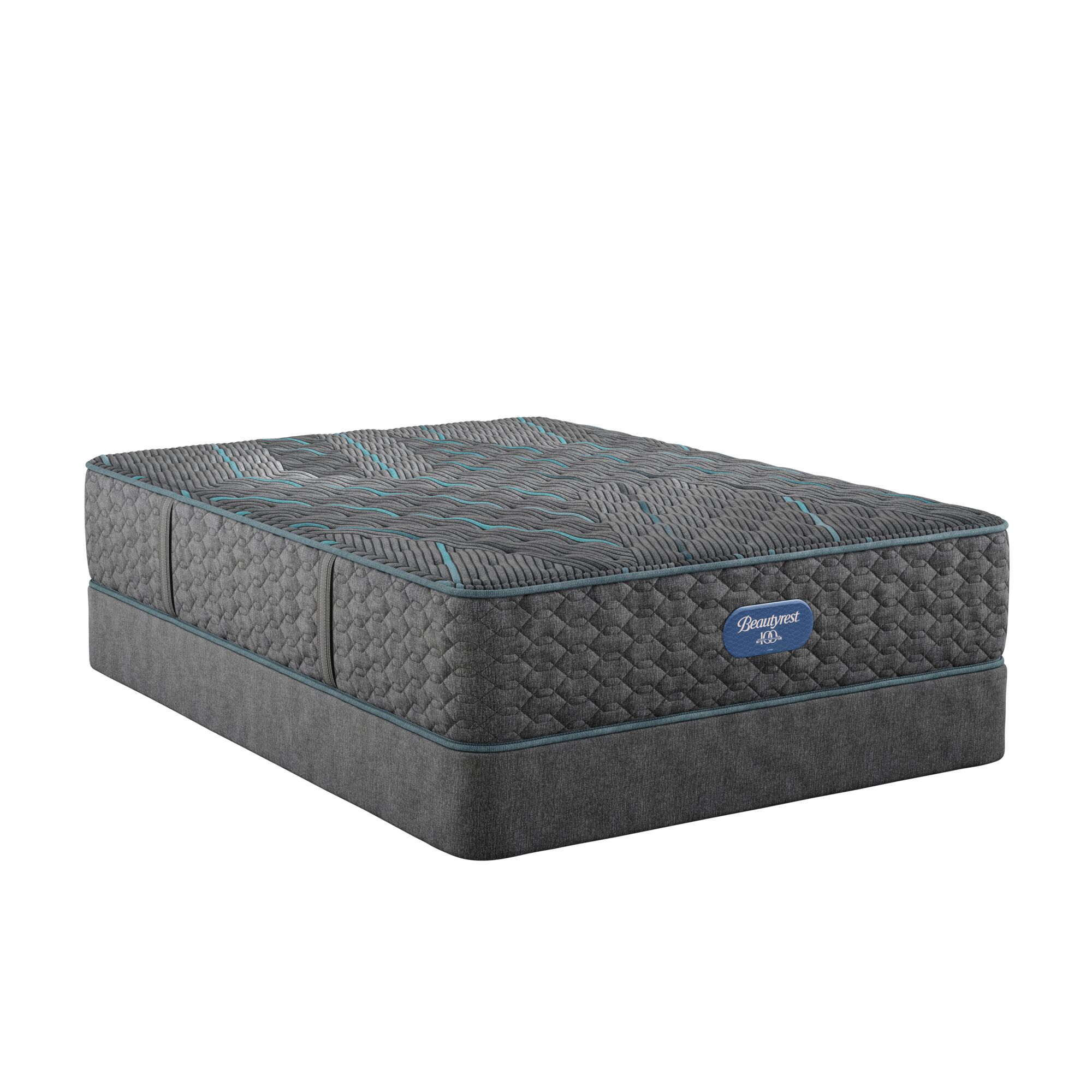 Beautyrest Beautyrest Level Two Extra Firm Mattress Set -Queen