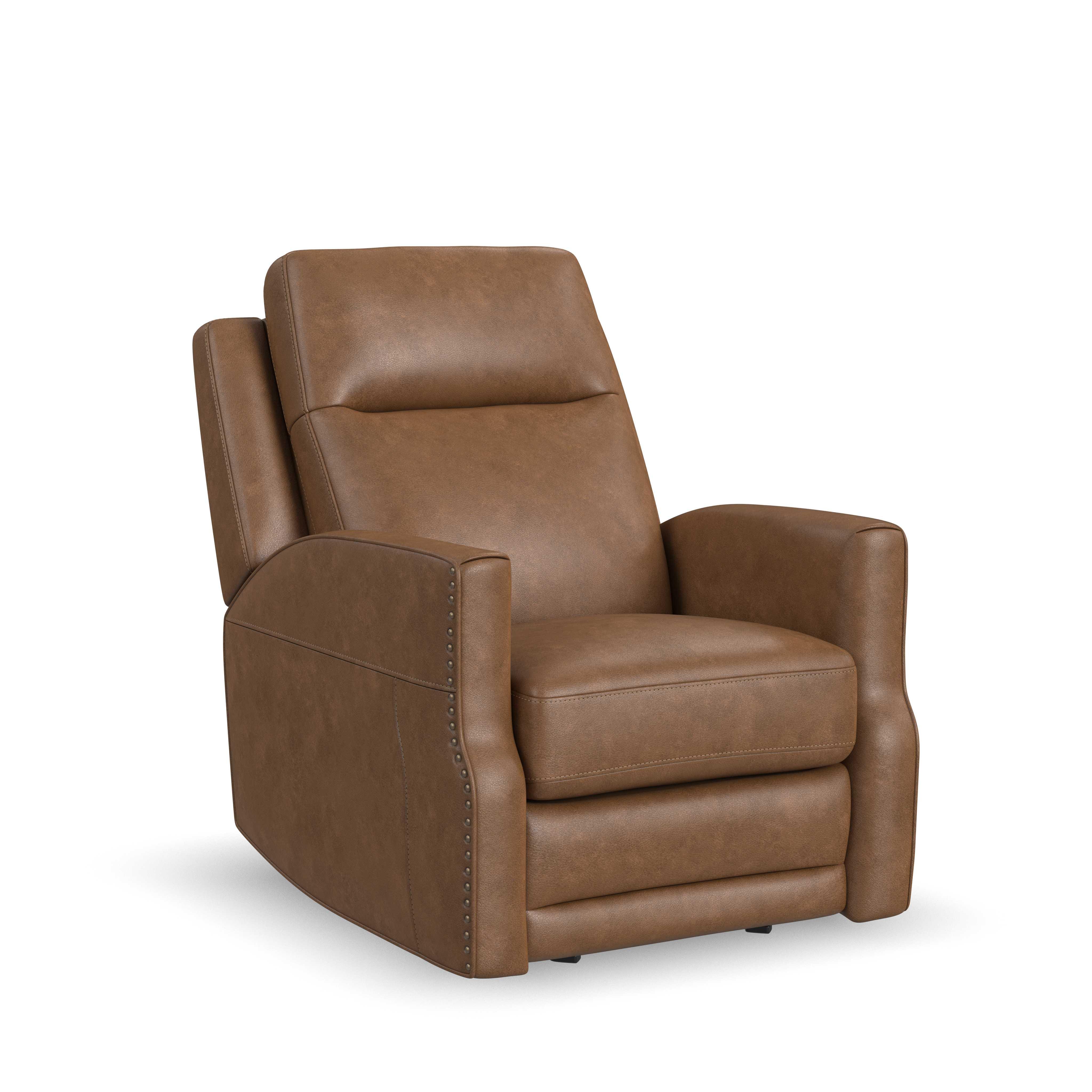 Flexsteel Maxwell Power Gliding Recliner with Power Headrest and Lumbar