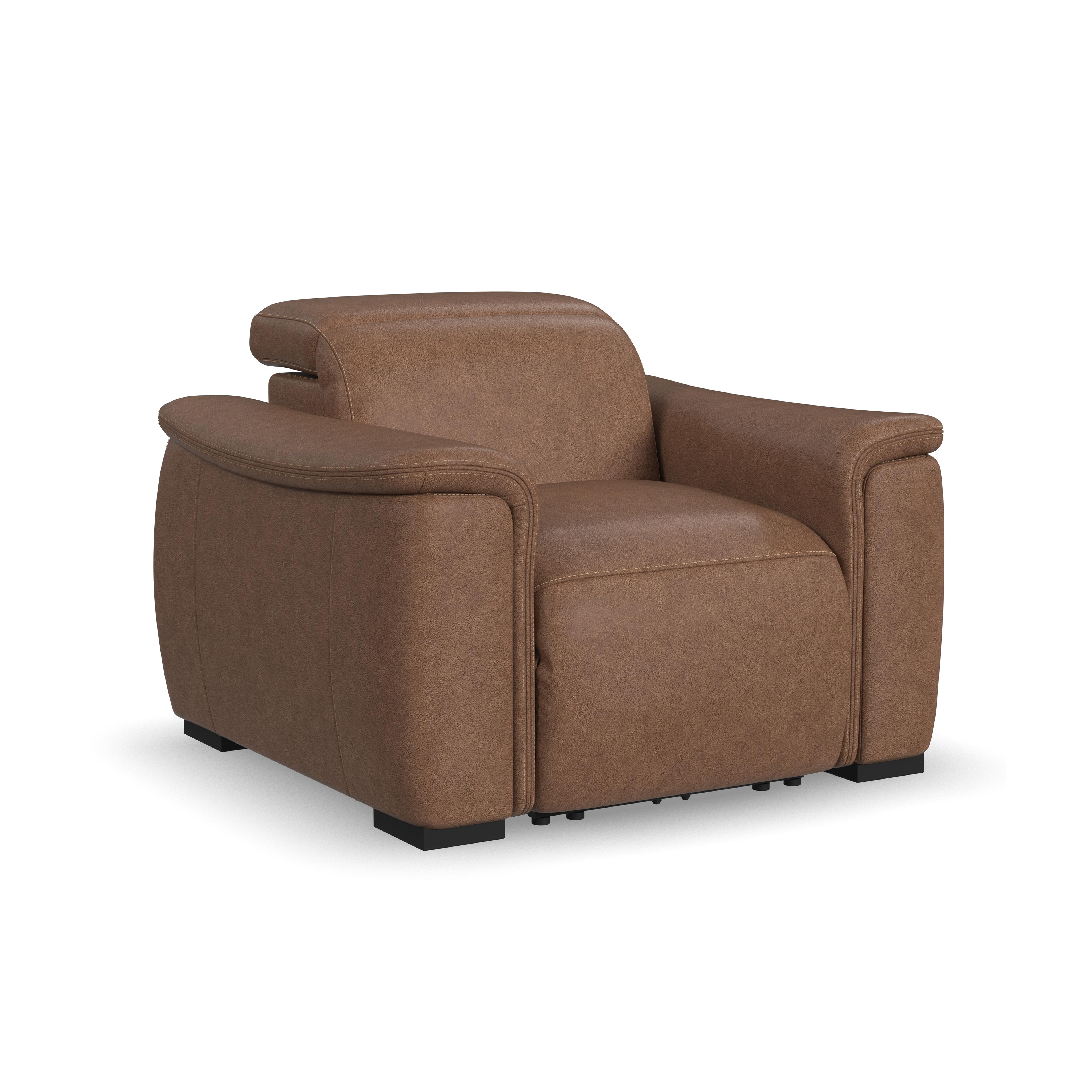 Flexsteel Camden Power Recliner with Power Headrest