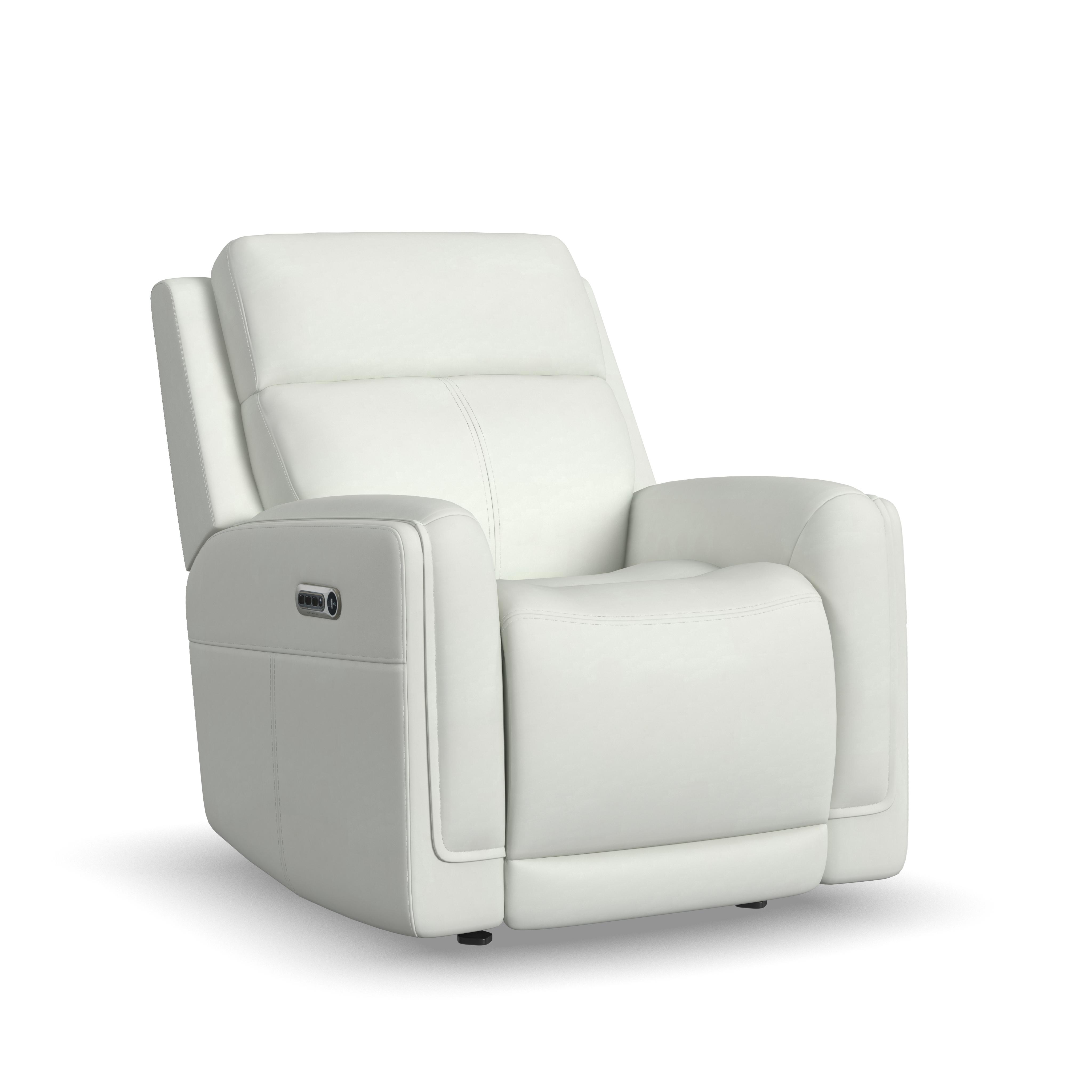 Flexsteel Alister Power Gliding Recliner with Power Headrest and Lumbar