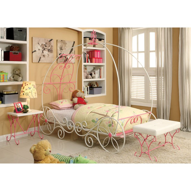 Furniture of America Enchant Twin Bed