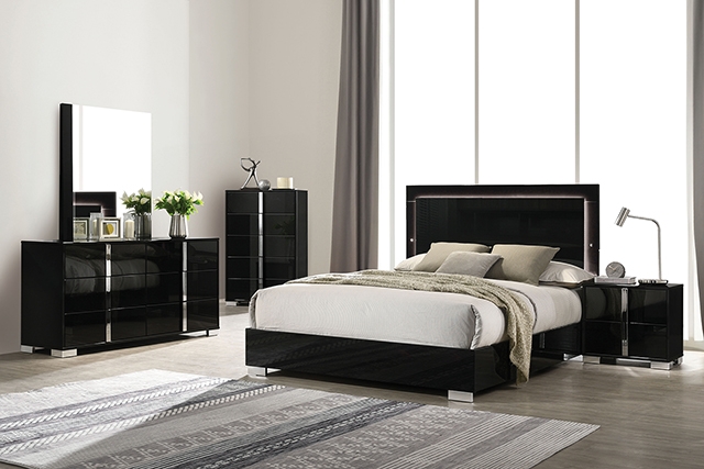 Furniture of America Sinistra 4 Pc Queen Bedroom Set