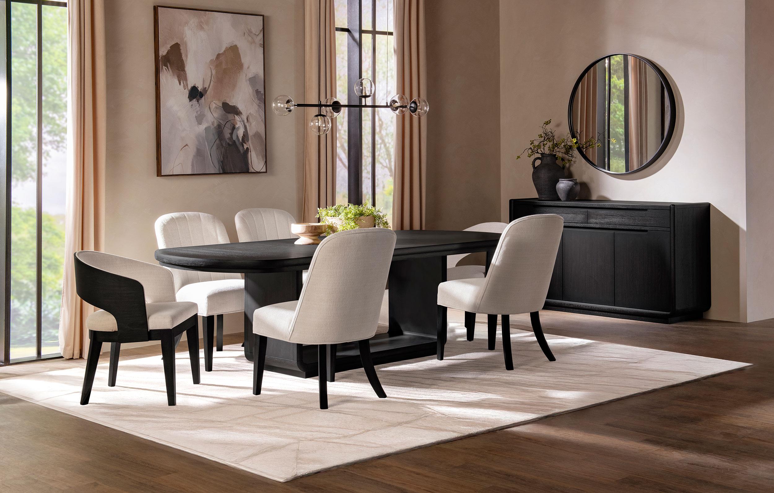 Coaster Table & Chair Sets Dining Room & Kitchen 115391-S7 | Reese