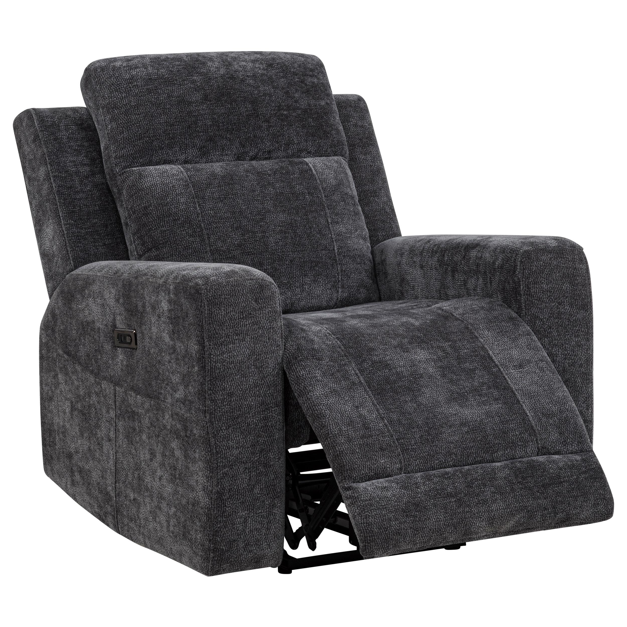 Coaster - 610155P - Kennett Chenille Upholstered Power Reclining