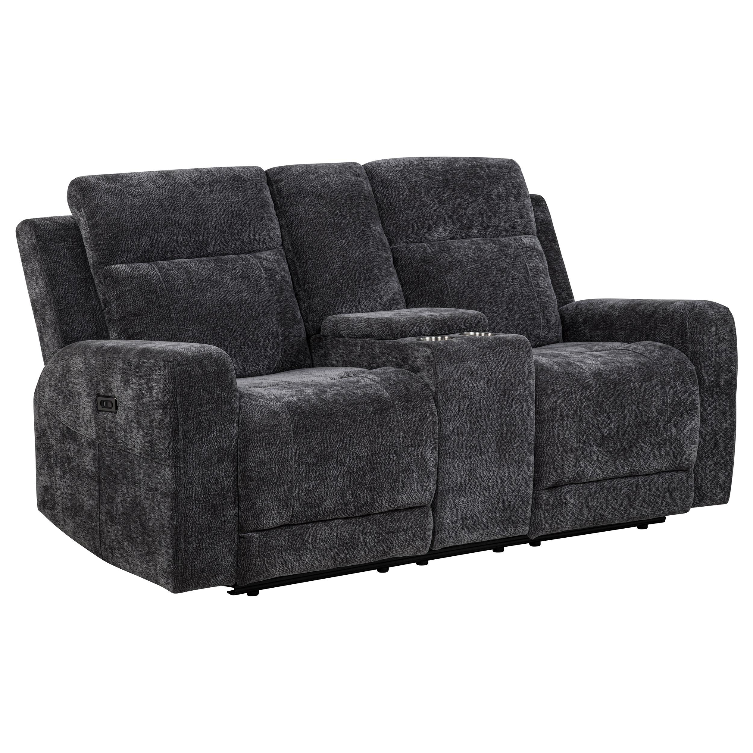 Coaster - 610155P - Kennett Chenille Upholstered Power Reclining