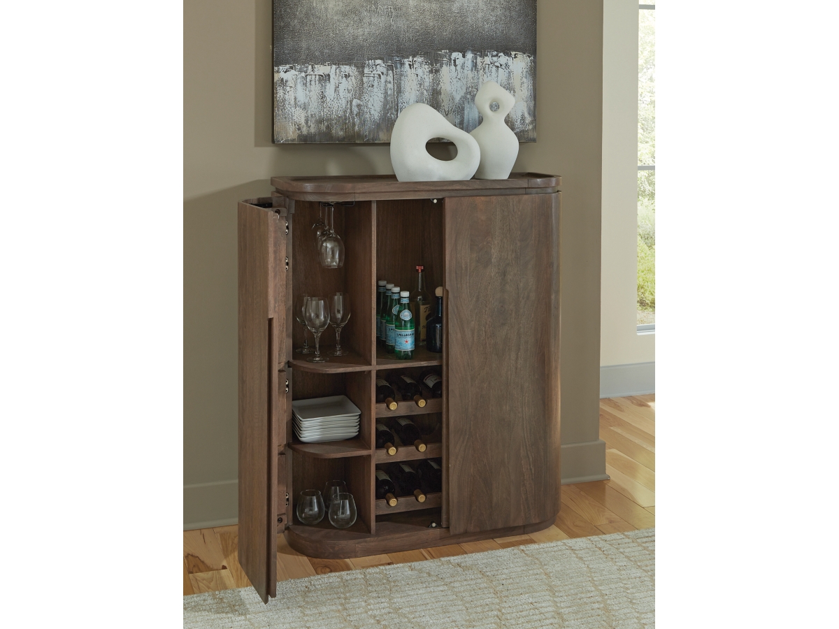 プレハブ Signature Design by Ashley Bars & Wine Cabinets Dining Room