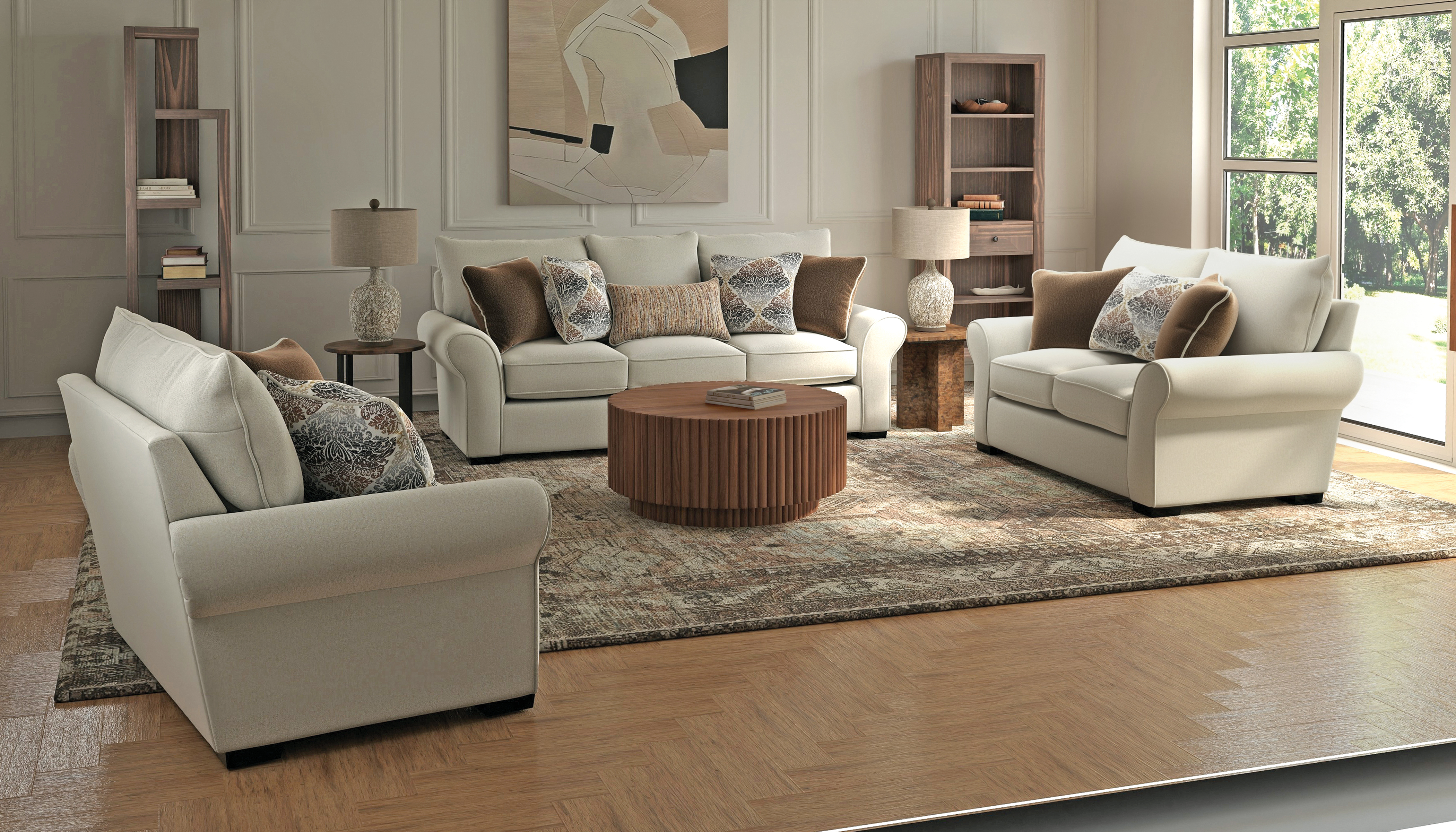 Jackson Furniture Sofas Living Room 215203 1866-28/2638-45 | Grand