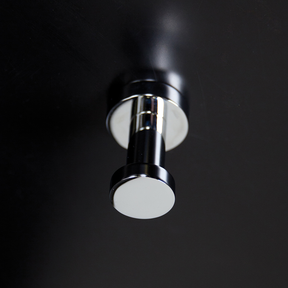 LACAVA Wall-mount robe hook made of chrome plated brass