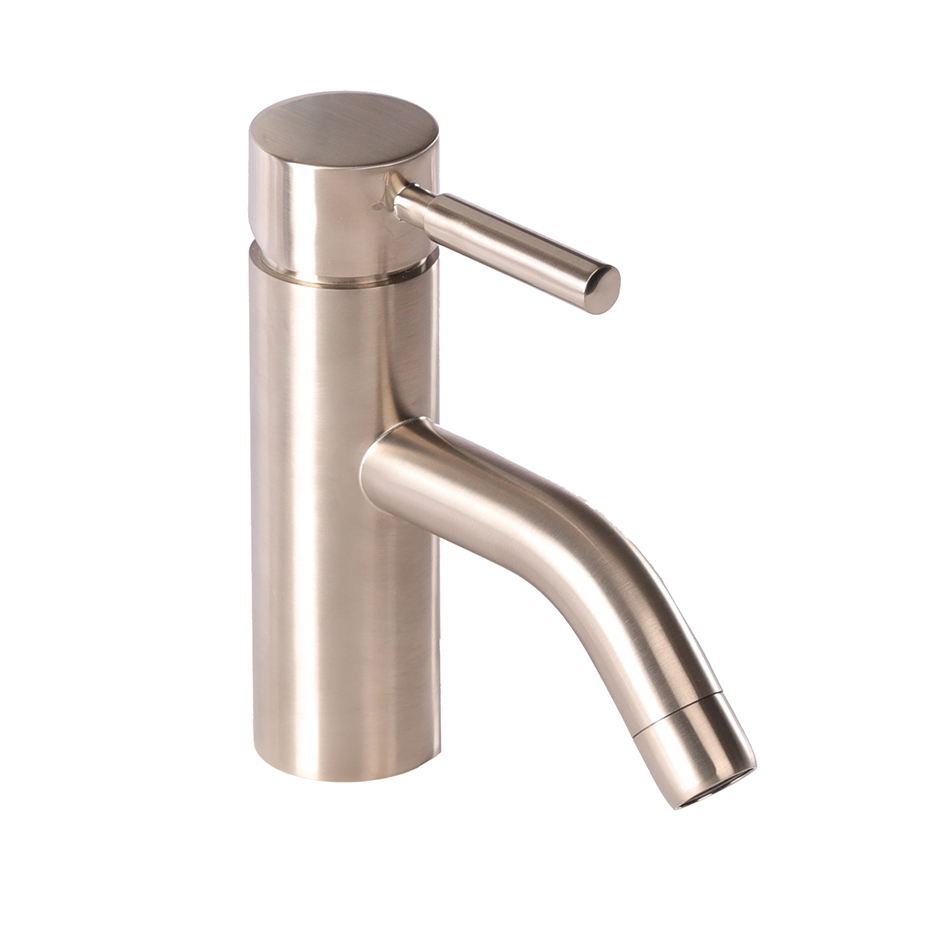 LACAVA Deck-mount single-hole faucet with a pop-up and lever handle
