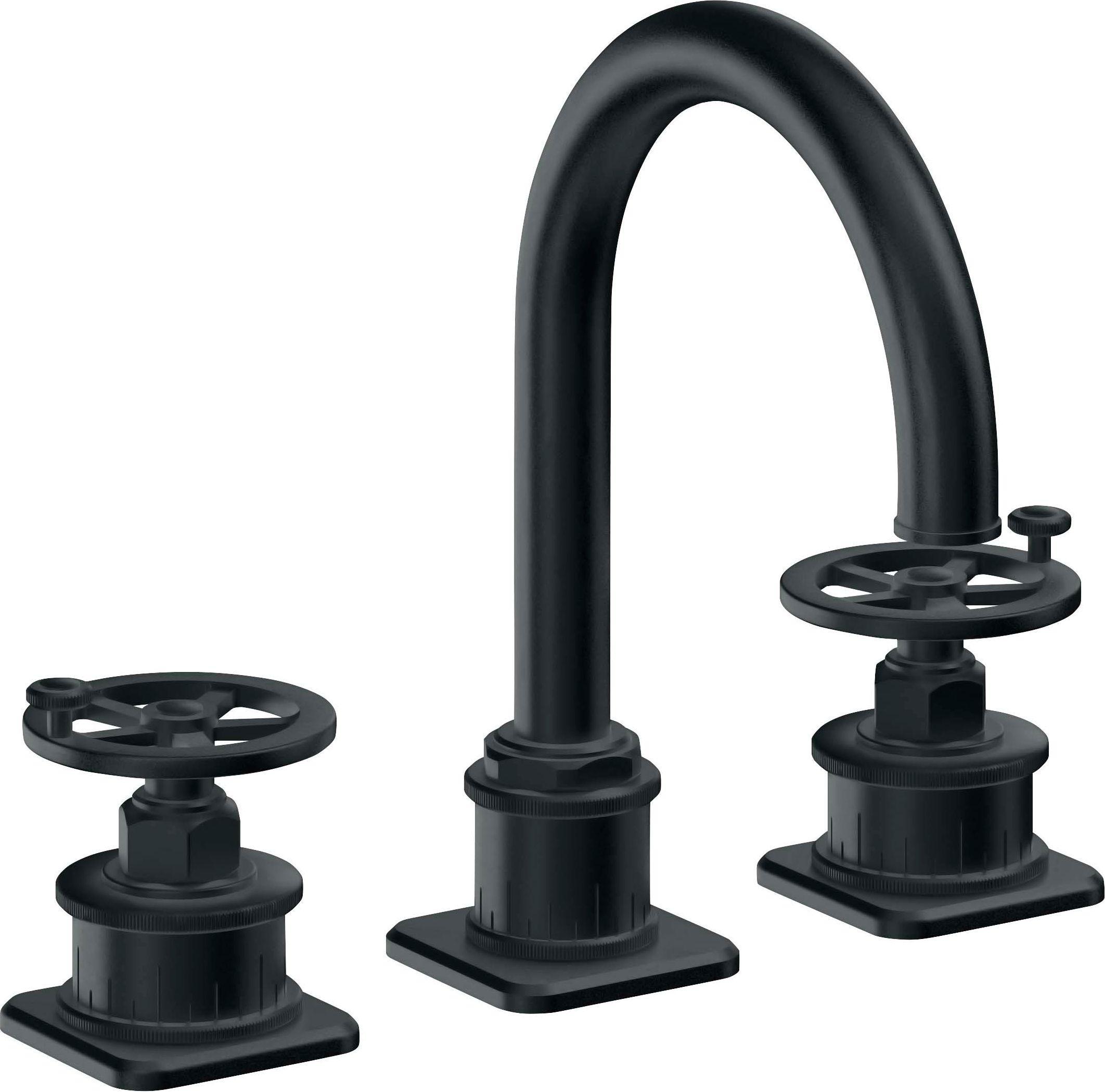 California Faucets 8" Widespread Lavatory Faucet with Completely Finished ZeroDrain