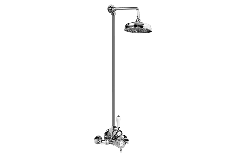 Graff Faucets Exposed Thermostatic Shower System (Rough and Trim) Graff Faucets Exposed Thermostatic Shower System (Rough and Trim)