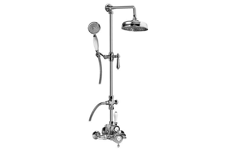 Graff Faucets Exposed Thermostatic Shower System w/Handshower (Rough and Trim)