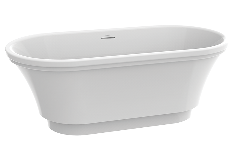 Graff Faucets Camden Freestanding Bathtub with Integrated Overflow Graff Faucets Camden Freestanding Bathtub with Integrated Overflow