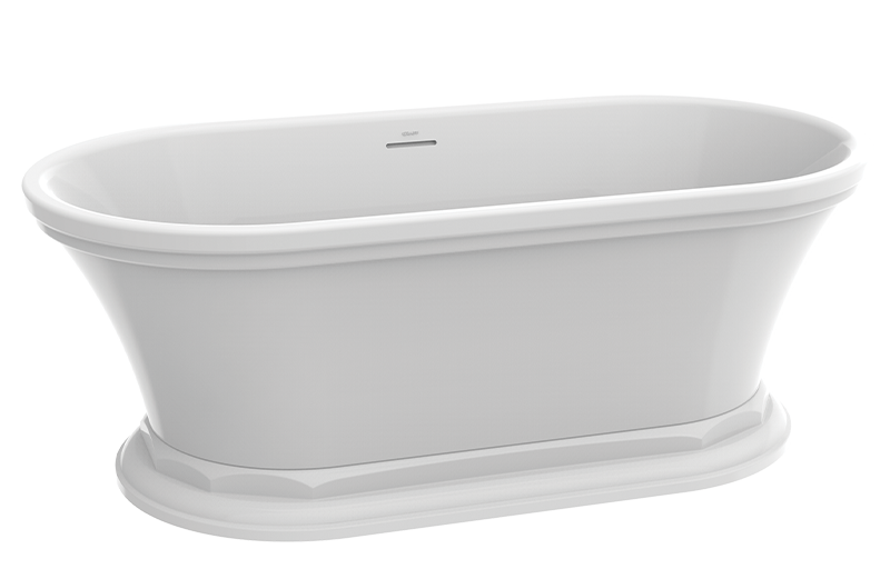Graff Faucets Camden Freestanding Bathtub with Integrated Overflow Graff Faucets Camden Freestanding Bathtub with Integrated Overflow