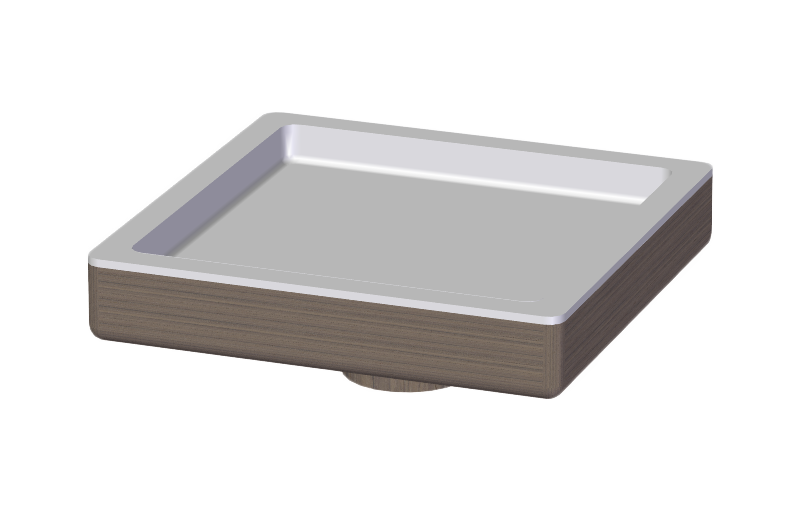 Graff Faucets Dressage Storage Tray in Solid Wood and Corian®