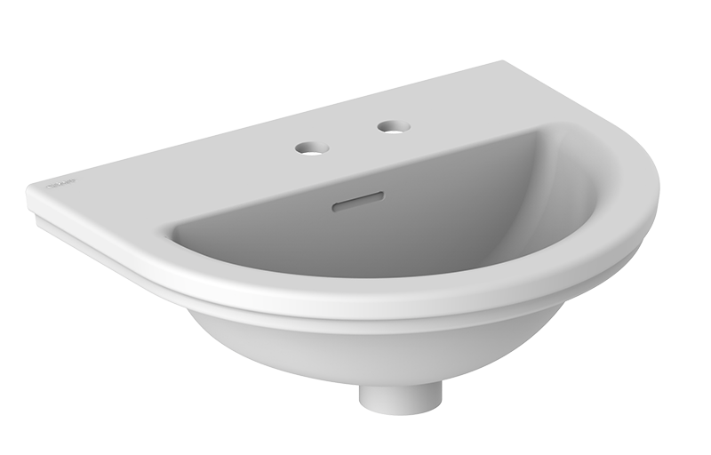 Graff Faucets Camden Drop-in Sink with Two Faucet Holes