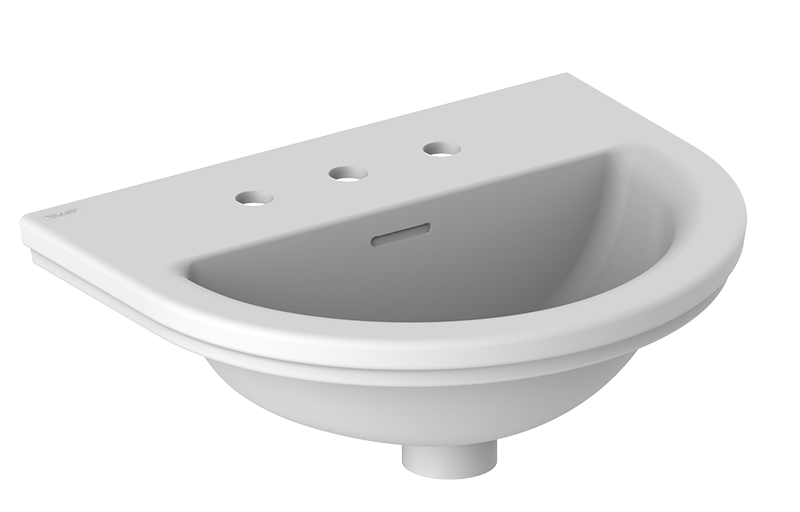 Graff Faucets Camden Drop-in Sink with Three Faucet Holes