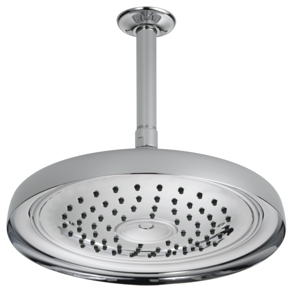 Brizo Brizo Essential™ Shower: 11" Classic Round Single-Function Raincan Shower Head - 1.75 GPM