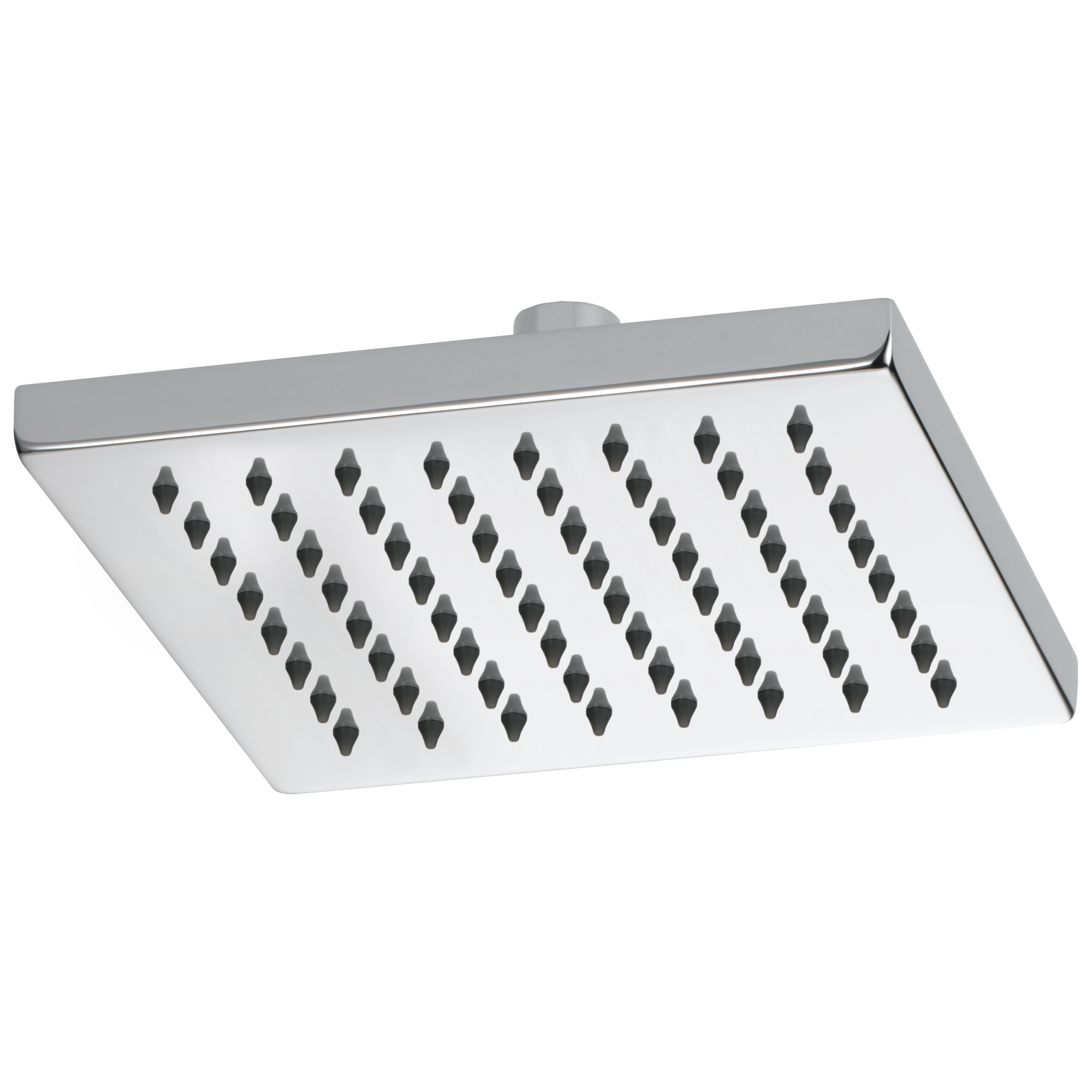 Brizo Brizo Essential™ Shower: 8" Linear Square Single-Function Raincan Shower Head - 1.75 GPM