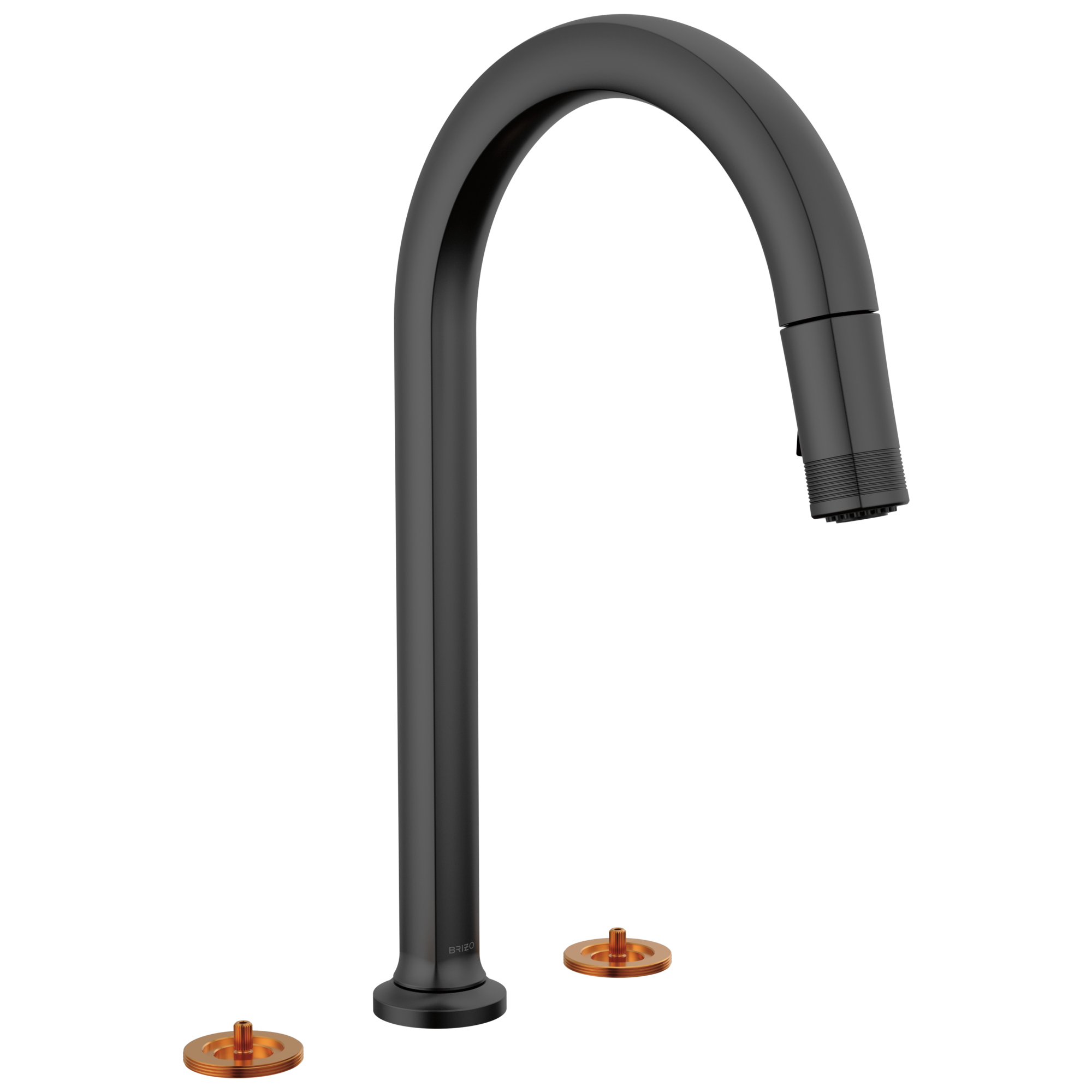 Brizo Brizo Kintsu®: Widespread Pull-Down Faucet with Arc Spout - Less Handles