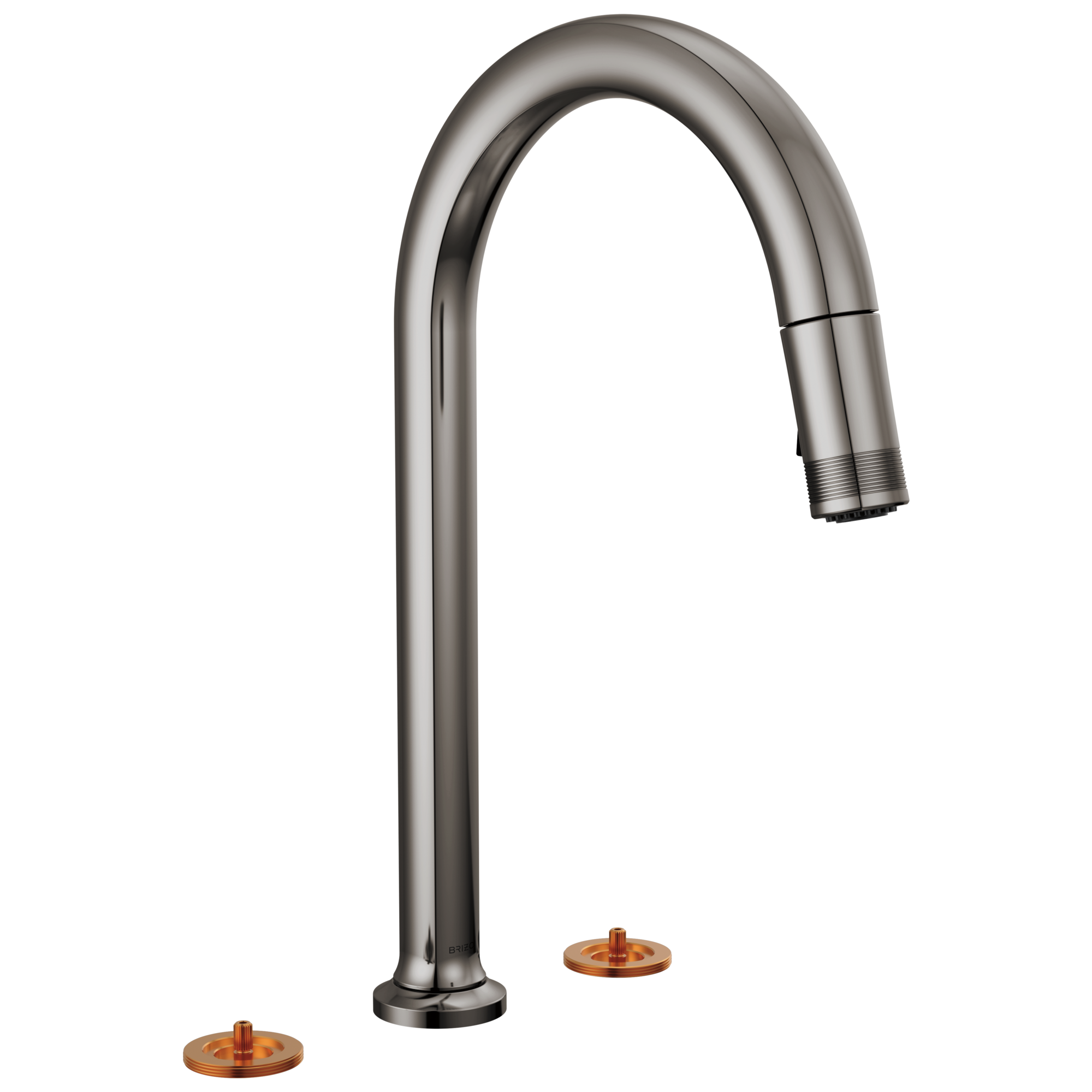 Brizo Brizo Kintsu®: Widespread Pull-Down Faucet with Arc Spout - Less Handles