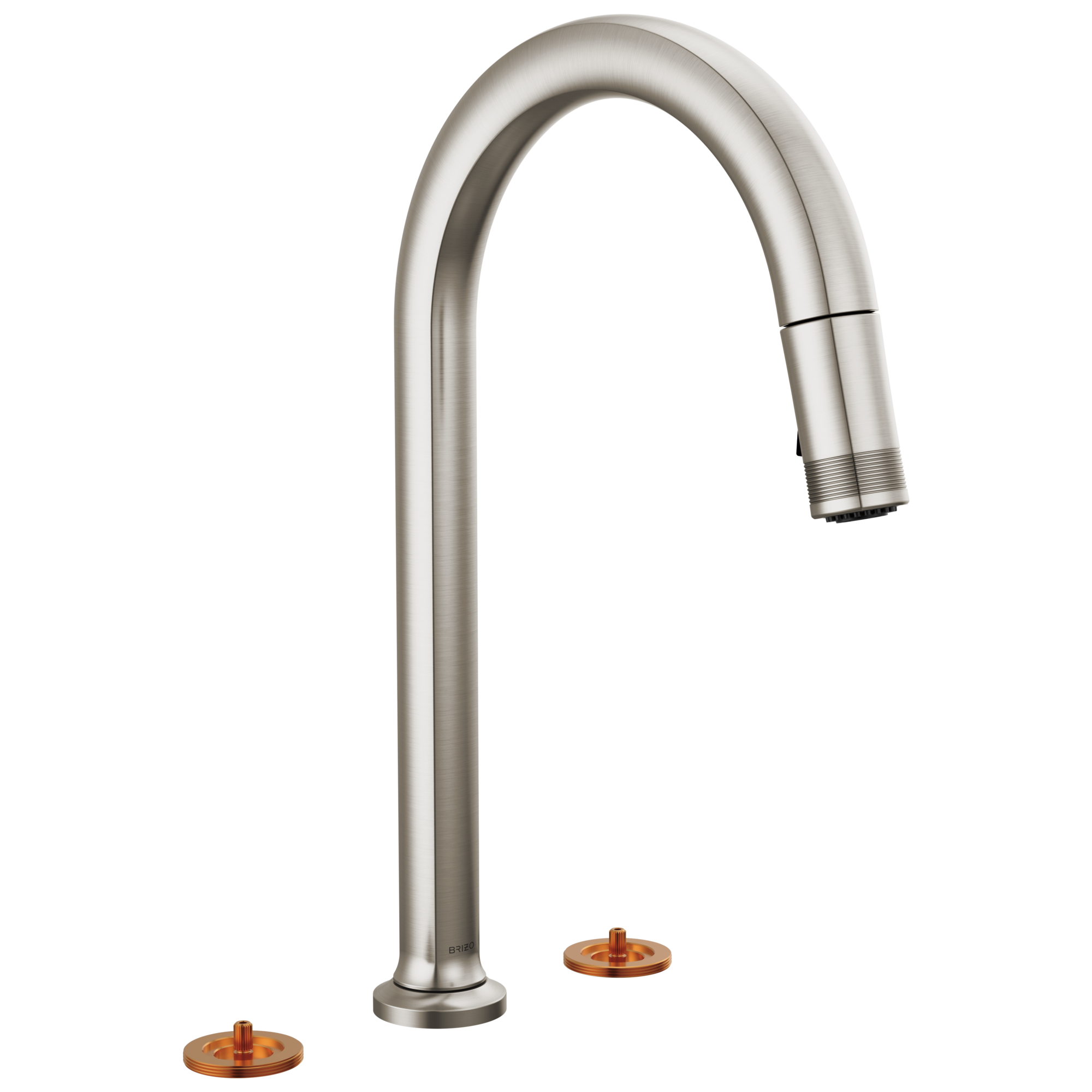 Brizo Brizo Kintsu®: Widespread Pull-Down Faucet with Arc Spout - Less Handles
