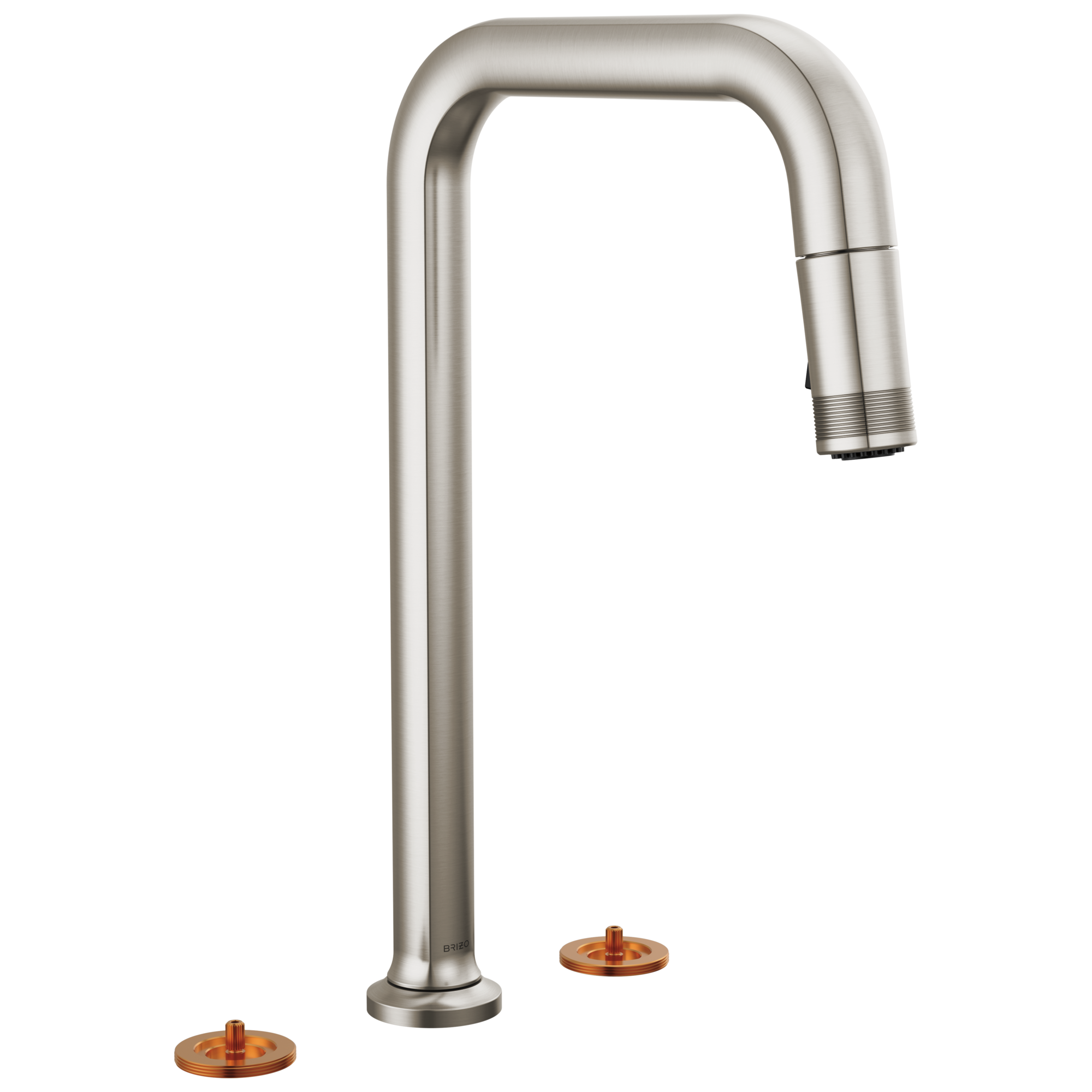 Brizo Brizo Kintsu®: Widespread Pull-Down Faucet with Square Spout - Less Handles