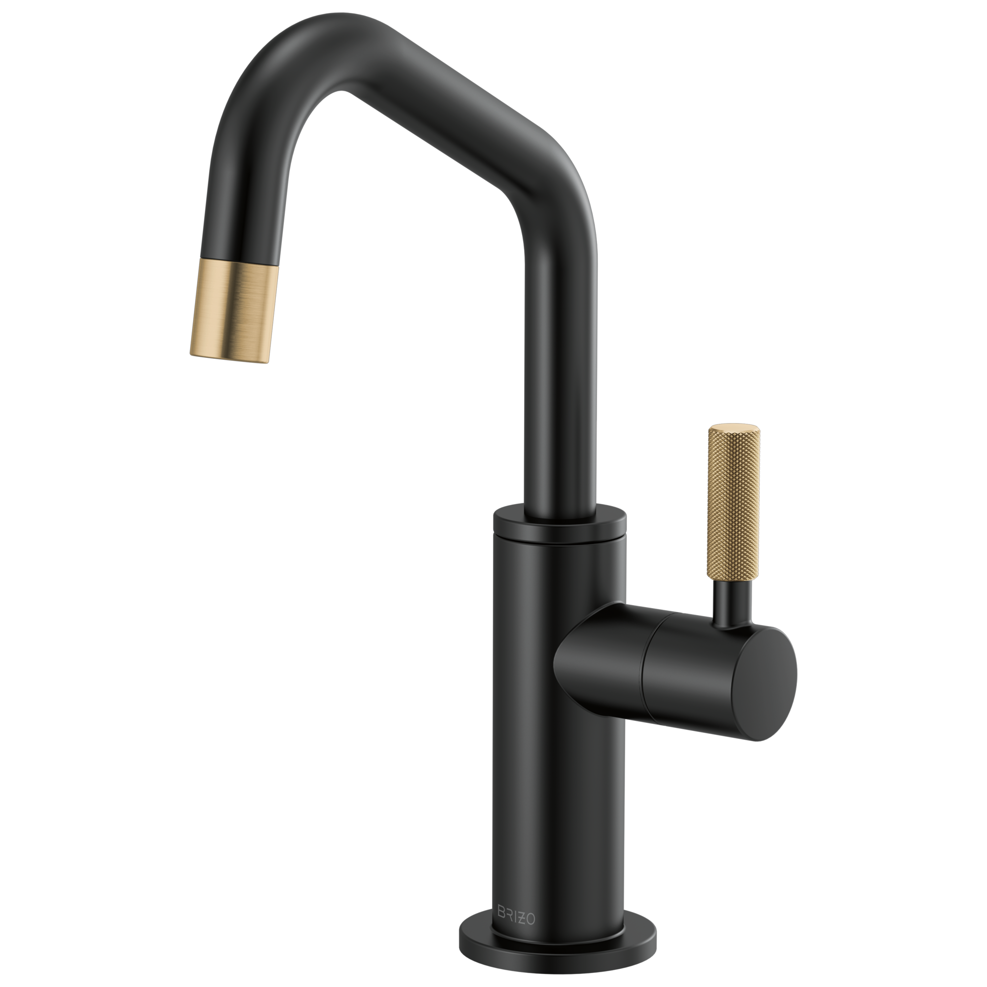 Brizo Brizo Litze®: Beverage Faucet with Angled Spout and Knurled Handle