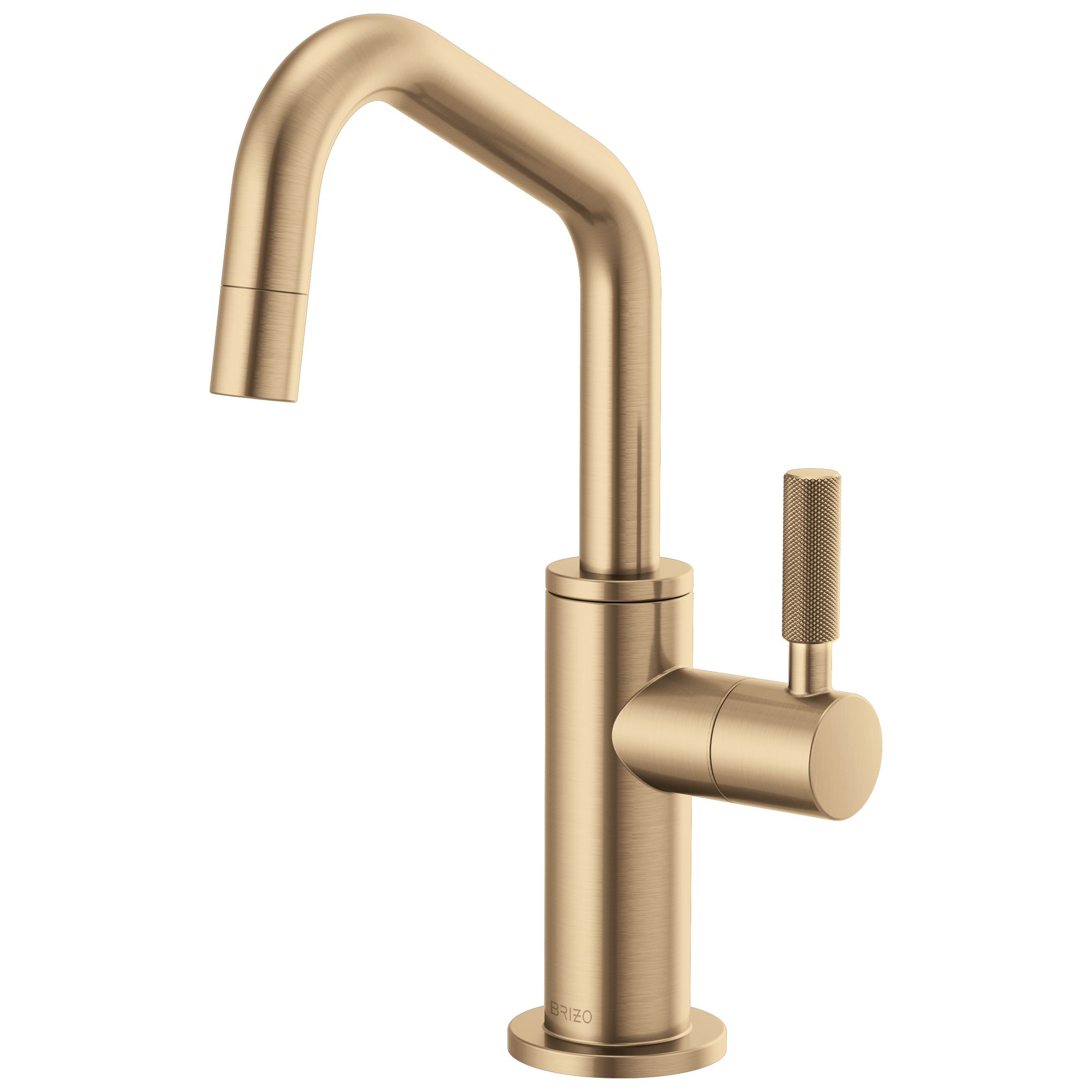 Brizo Brizo Litze®: Beverage Faucet with Angled Spout and Knurled Handle