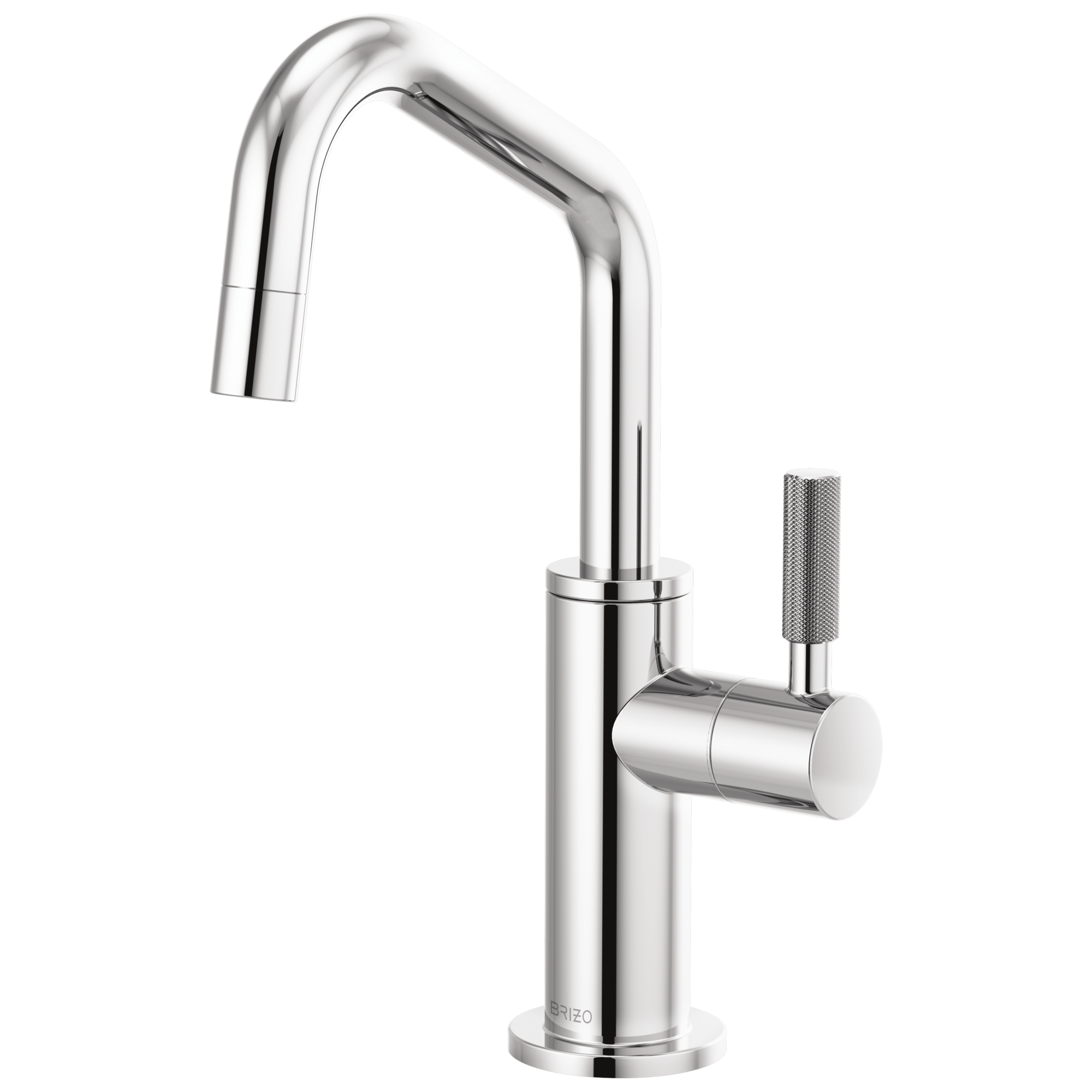 Brizo Brizo Litze®: Beverage Faucet with Angled Spout and Knurled Handle