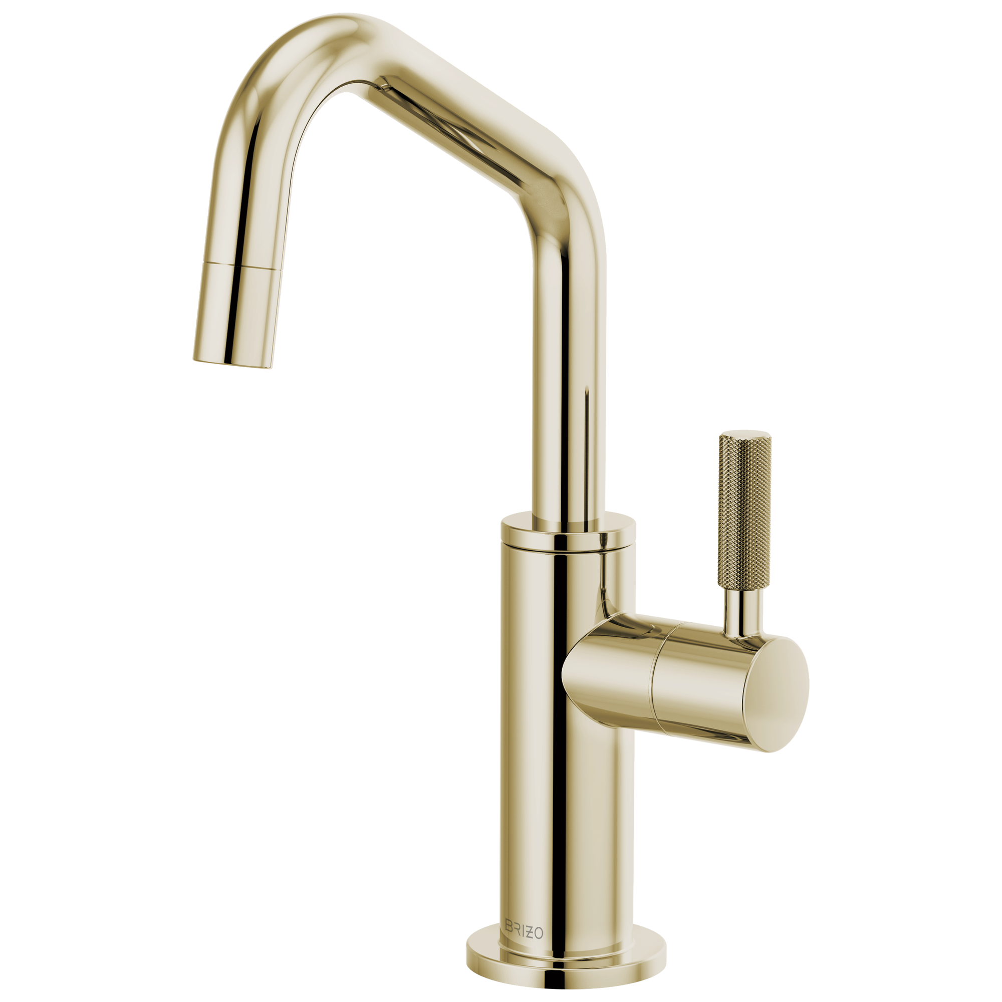 Brizo Brizo Litze®: Beverage Faucet with Angled Spout and Knurled Handle