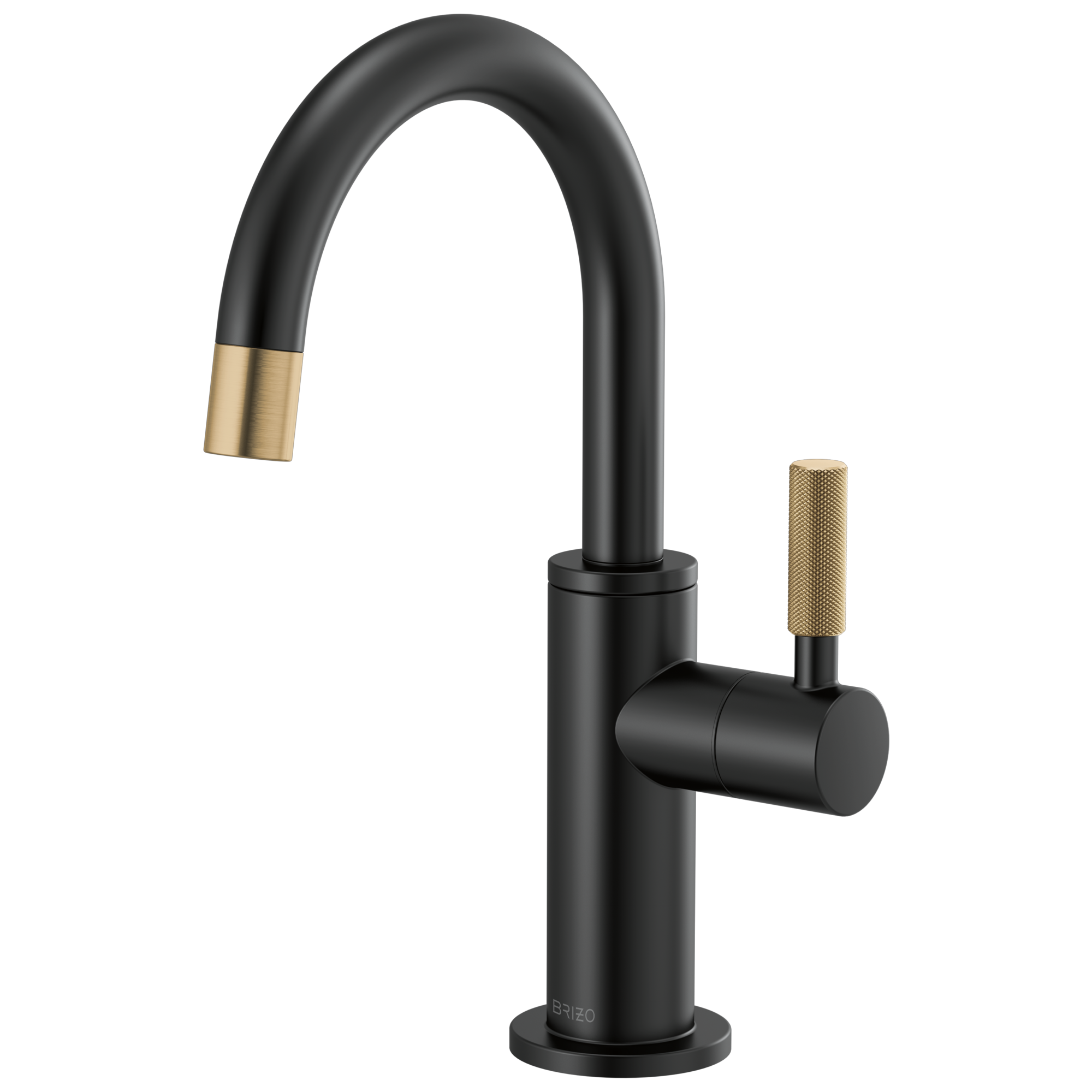 Brizo Brizo Litze®: Beverage Faucet with Arc Spout and Knurled Handle
