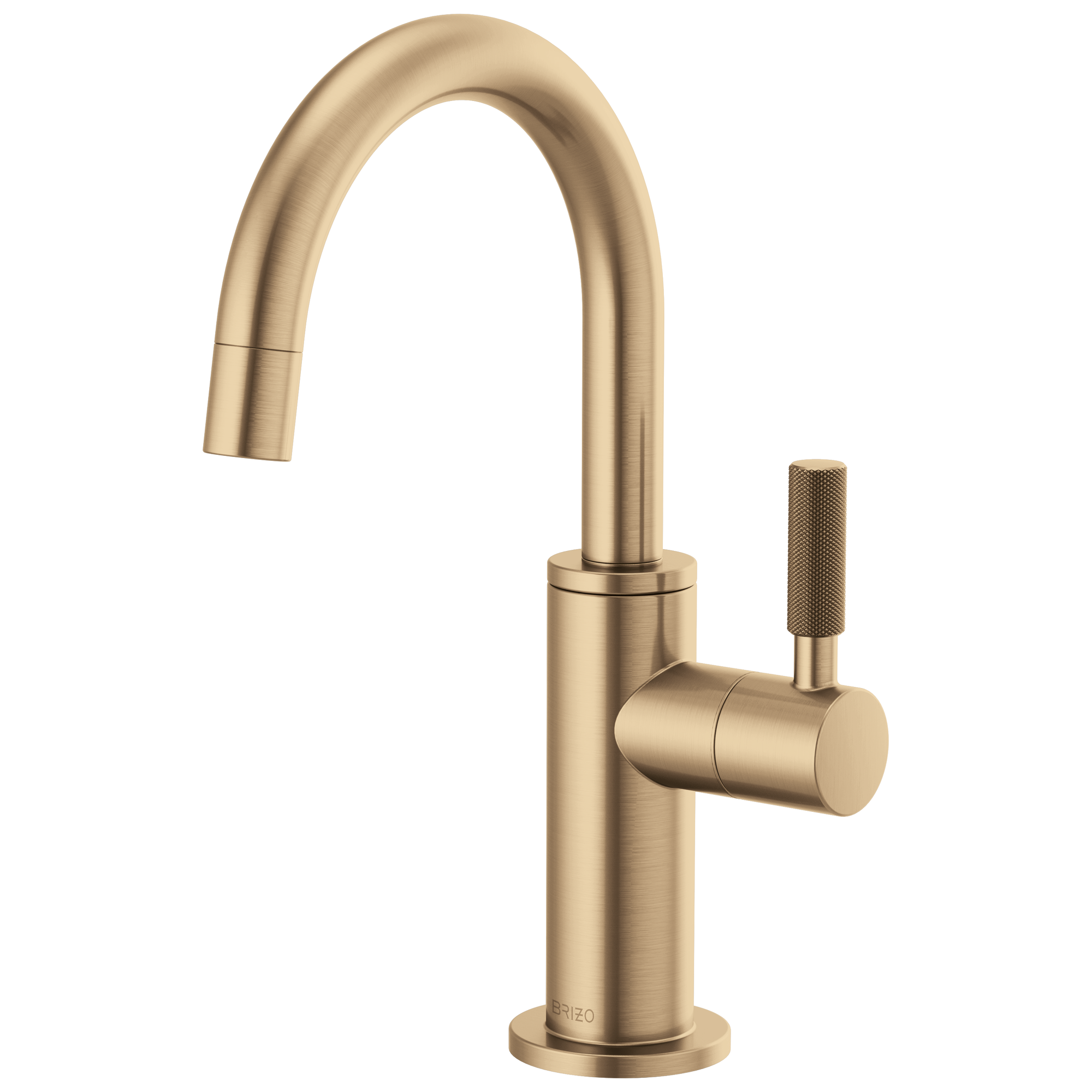 Brizo Brizo Litze®: Beverage Faucet with Arc Spout and Knurled Handle