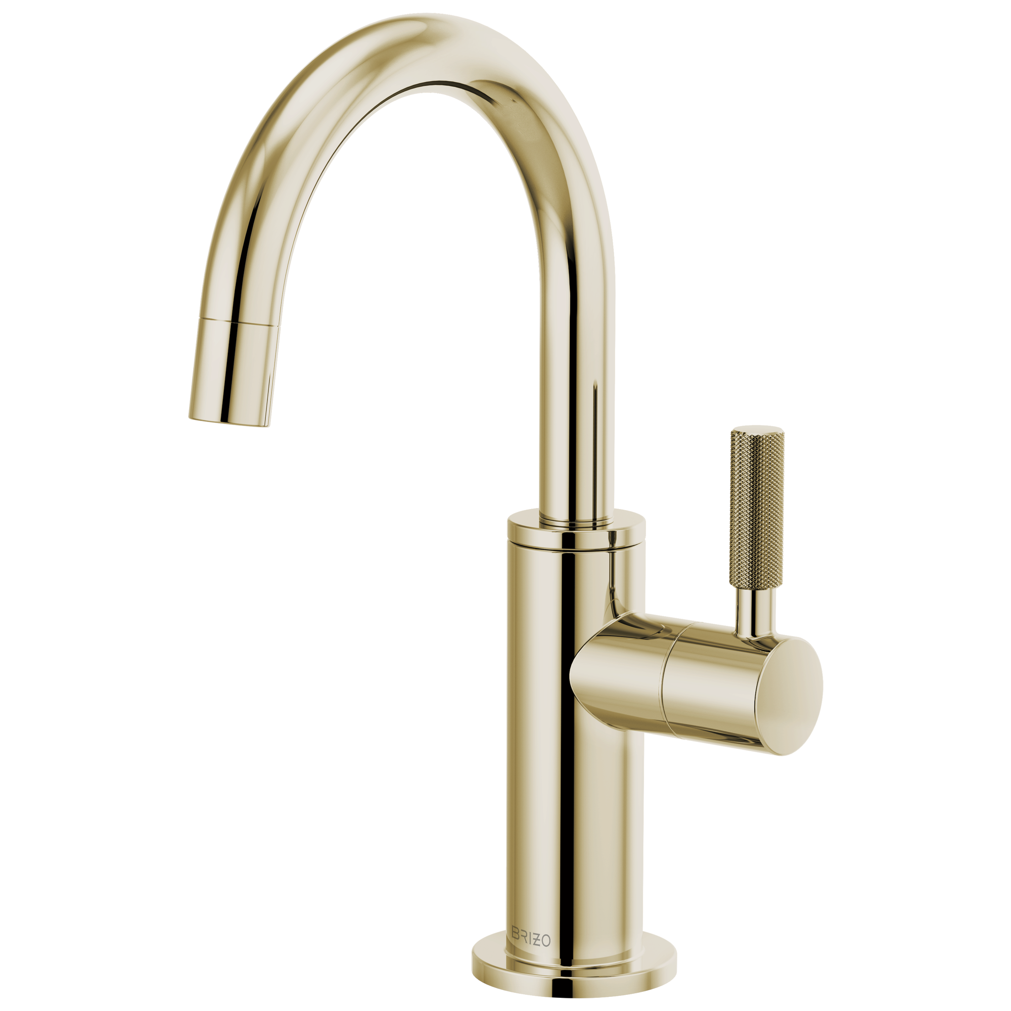 Brizo Brizo Litze®: Beverage Faucet with Arc Spout and Knurled Handle