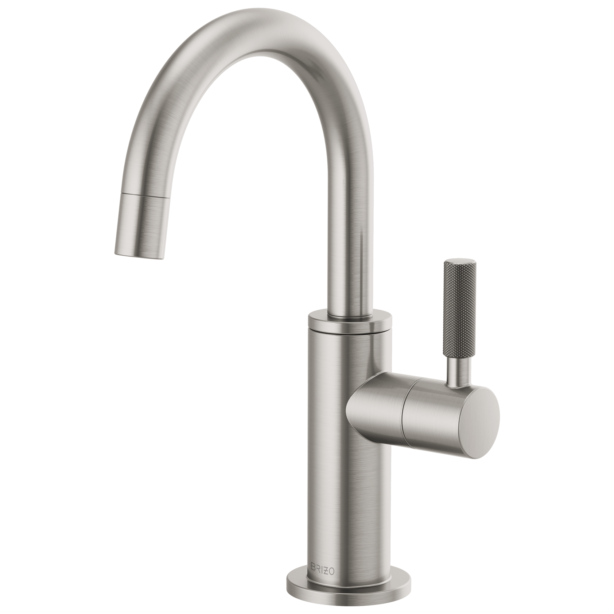 Brizo Brizo Litze®: Beverage Faucet with Arc Spout and Knurled Handle