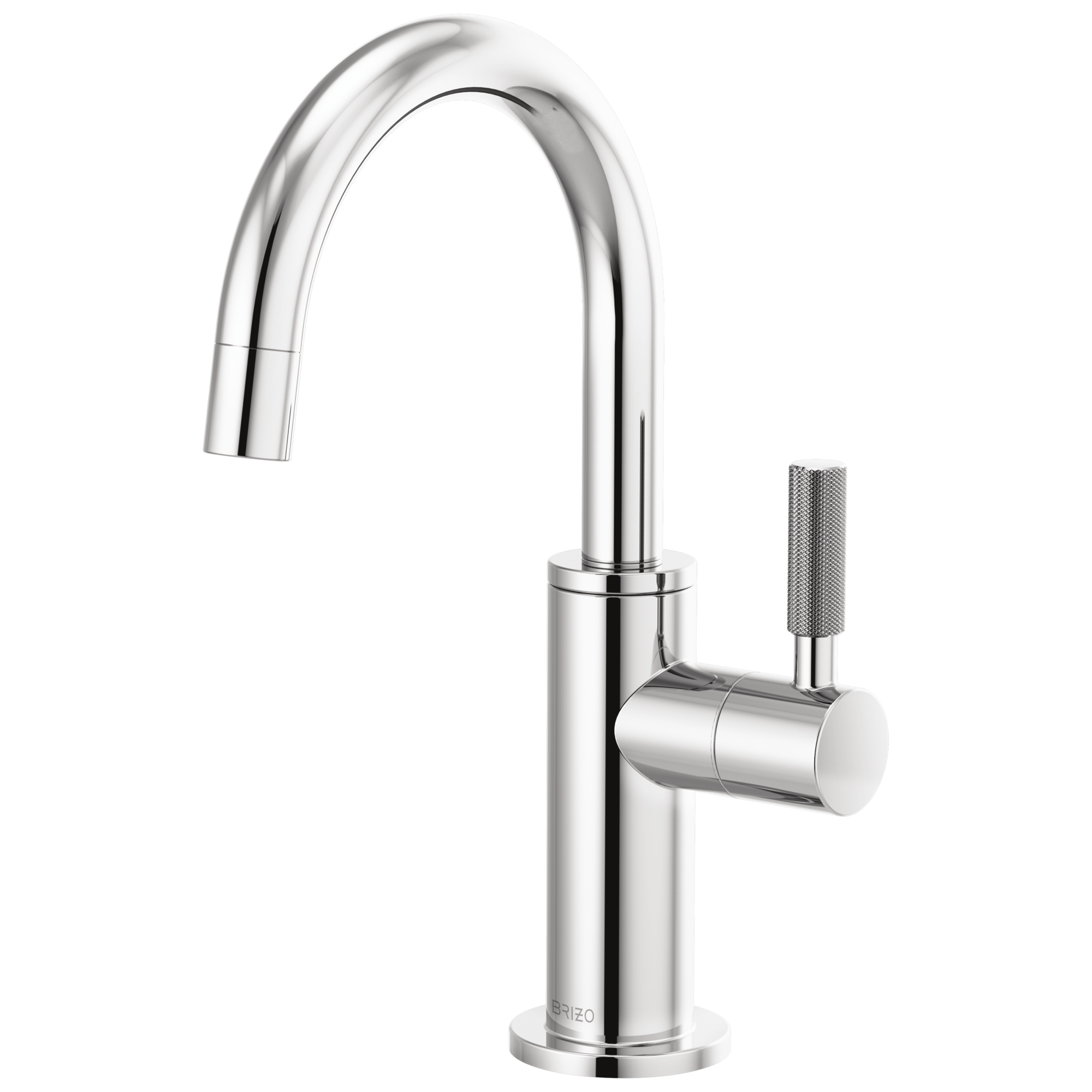Brizo Brizo Litze®: Beverage Faucet with Arc Spout and Knurled Handle