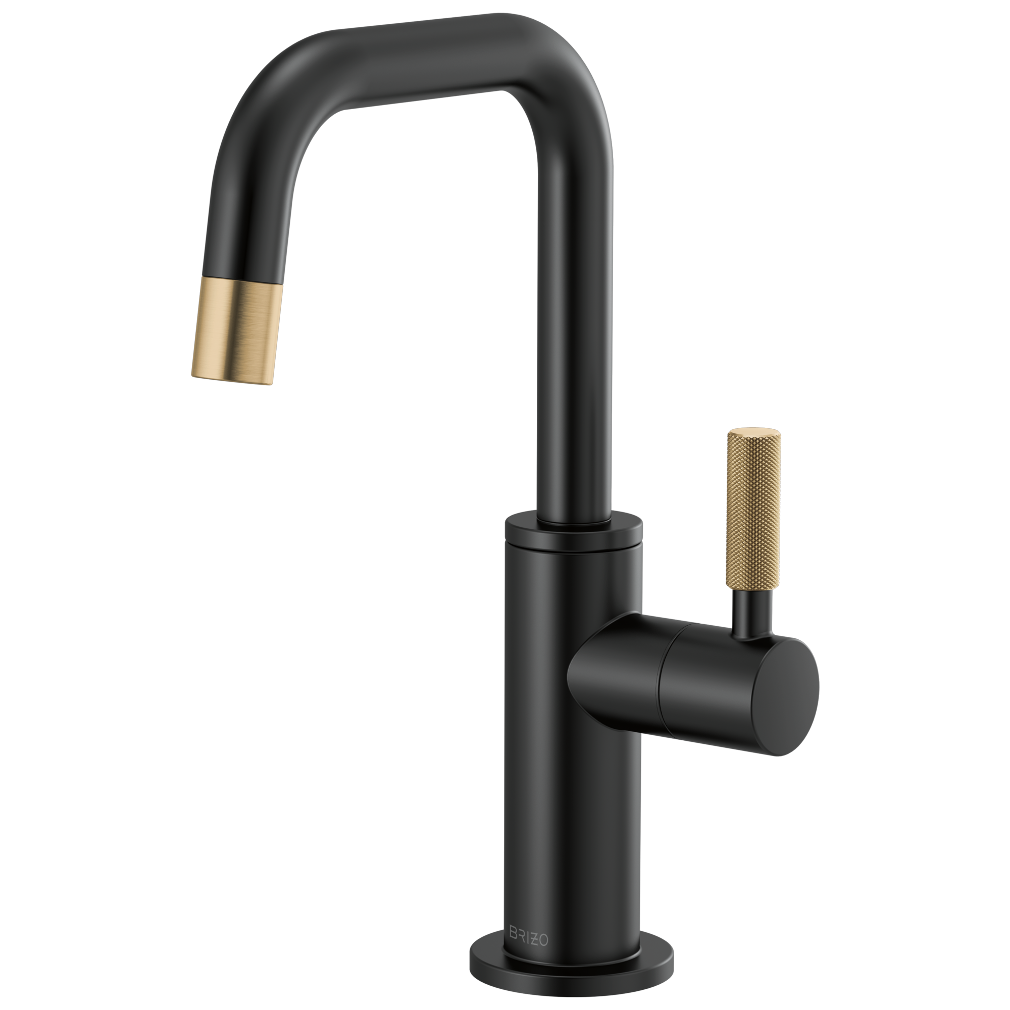 Brizo Brizo Litze®: Beverage Faucet with Square Spout and Knurled Handle
